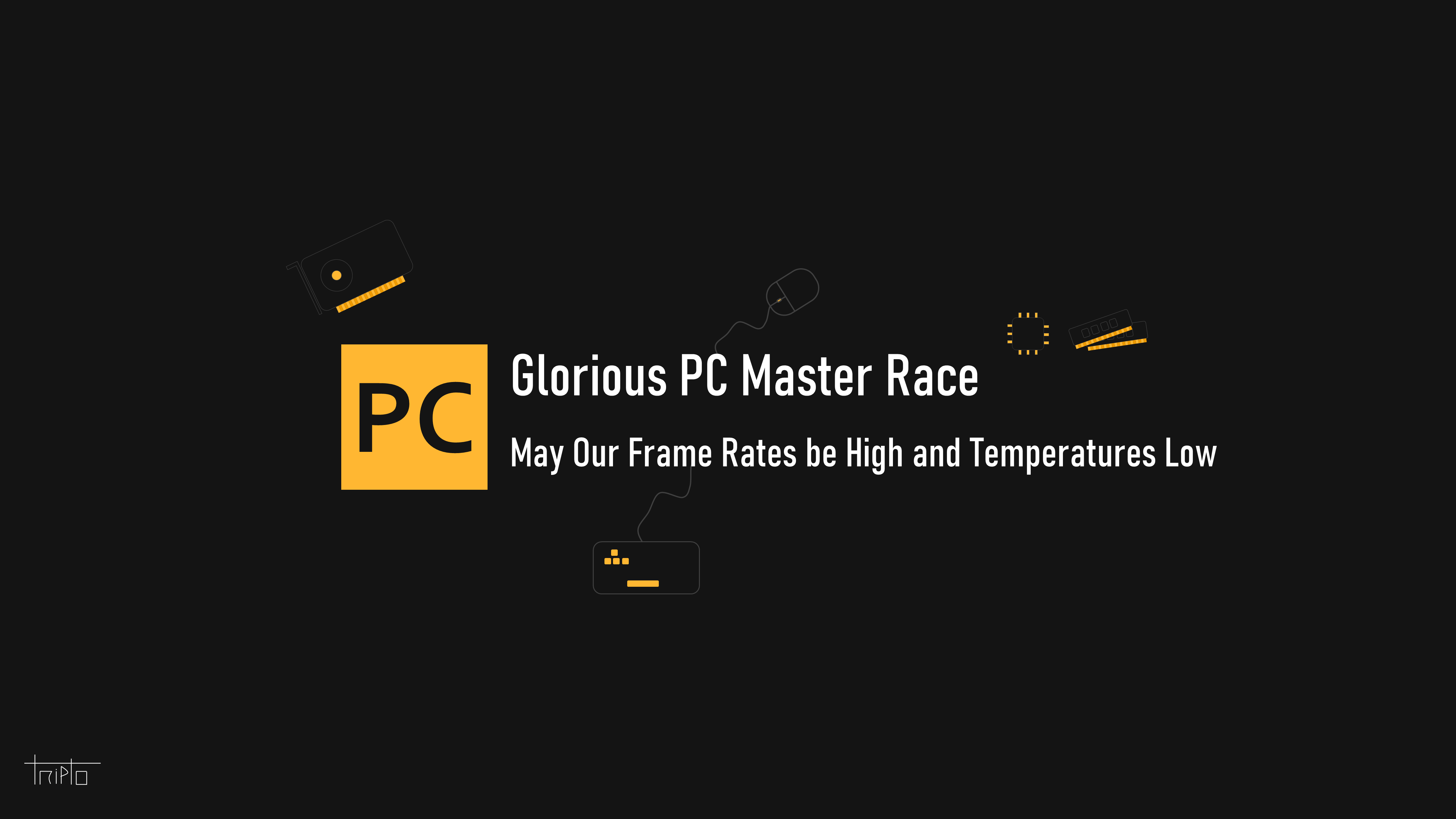 4608x2592 PCMR Peripheral Wallpaper[4608x2592][OC]