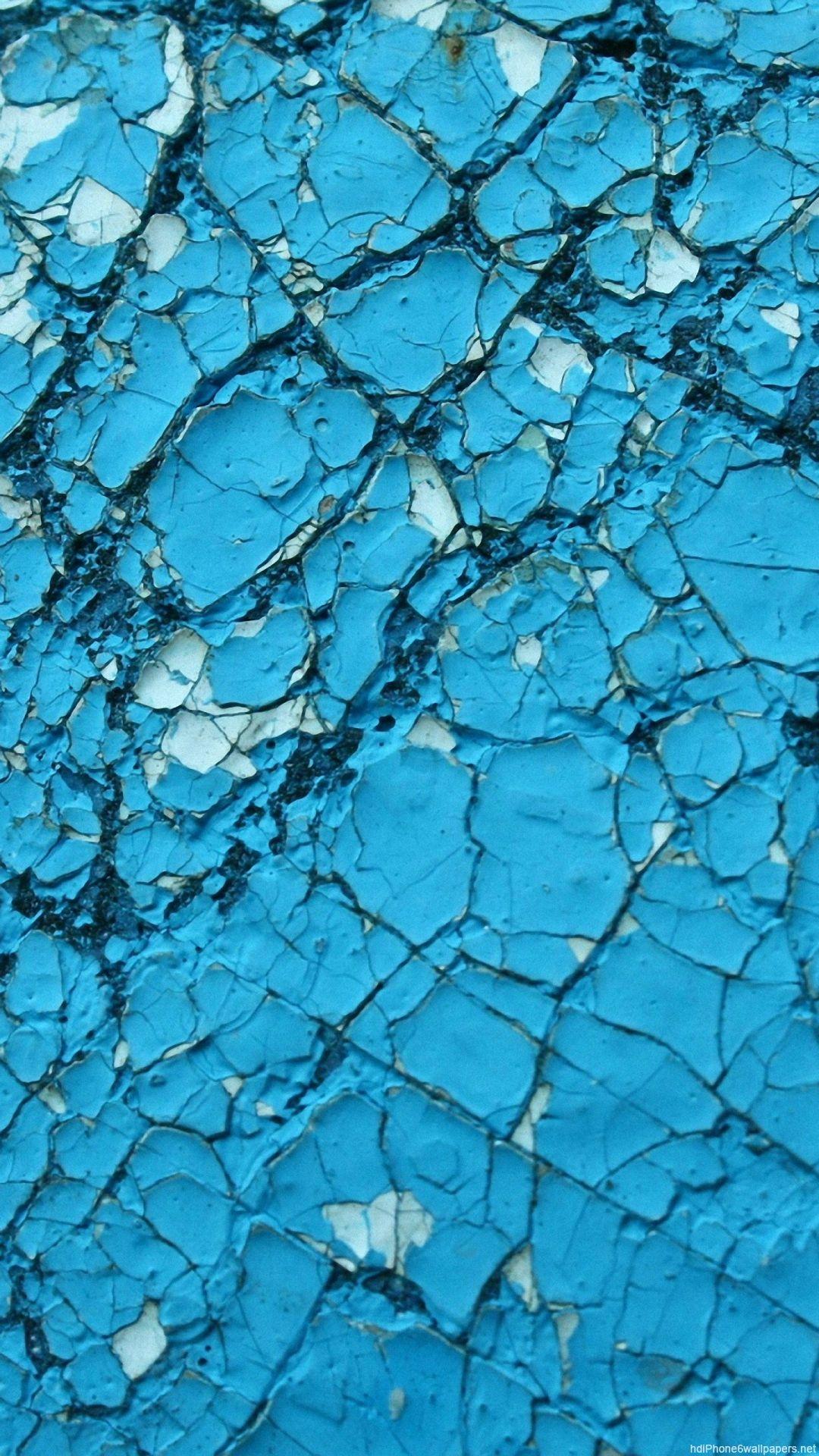 1080x1920 Surface Grunge Scratches Old iPhone 6 Wallpaper HD Cracked Screen Wallpaper Blue HD Wallpaper