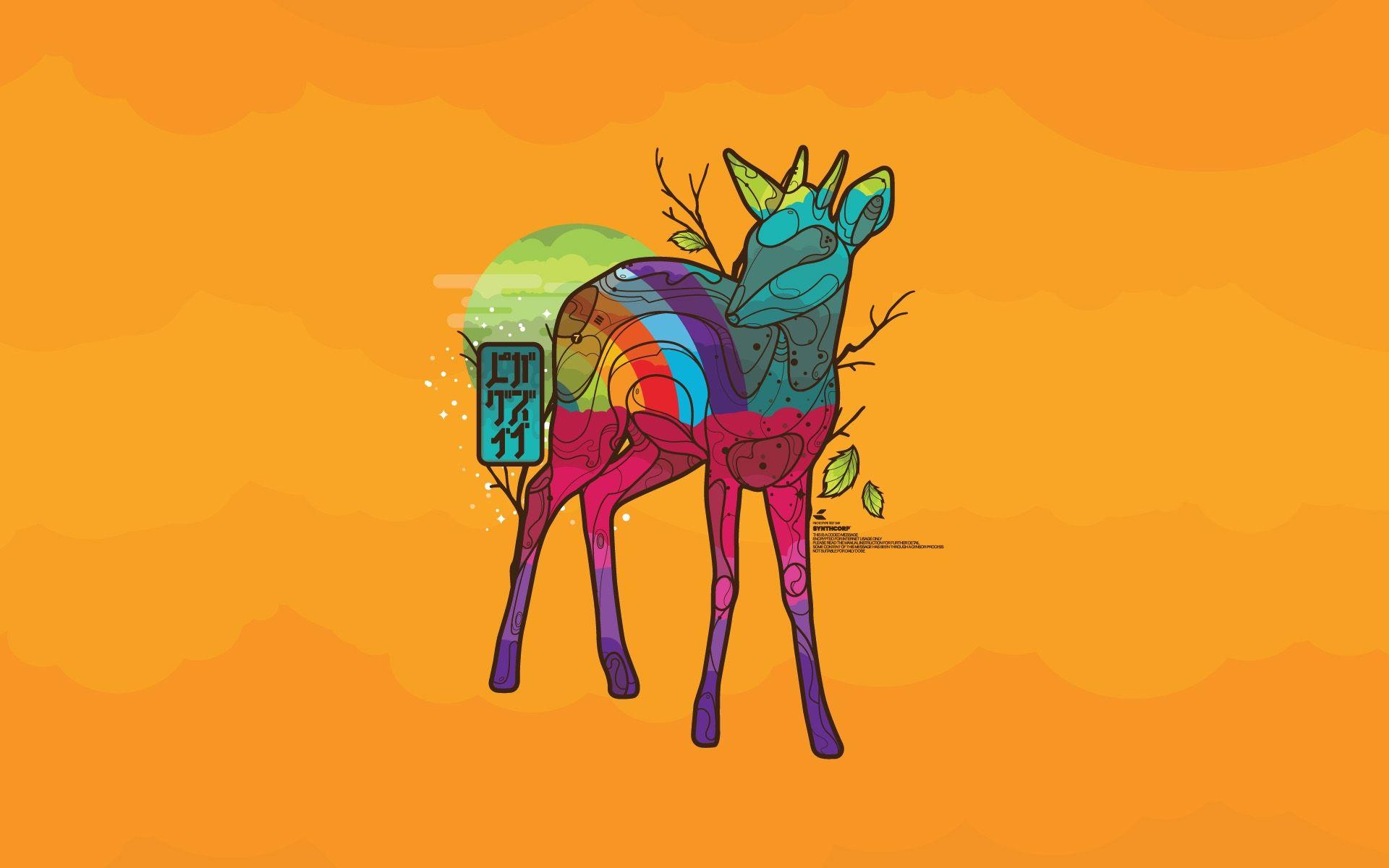 1920x1200 deer colors 1920x1200 wallpaper High Quality Wallpaper, High Definition Wallpaper