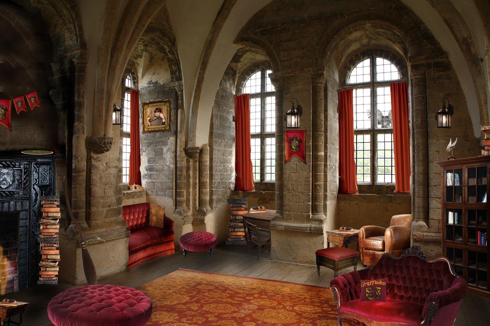 1638x1092 Forums Sims 3. Harry potter curtains, Harry potter bedroom, Gryffindor common room