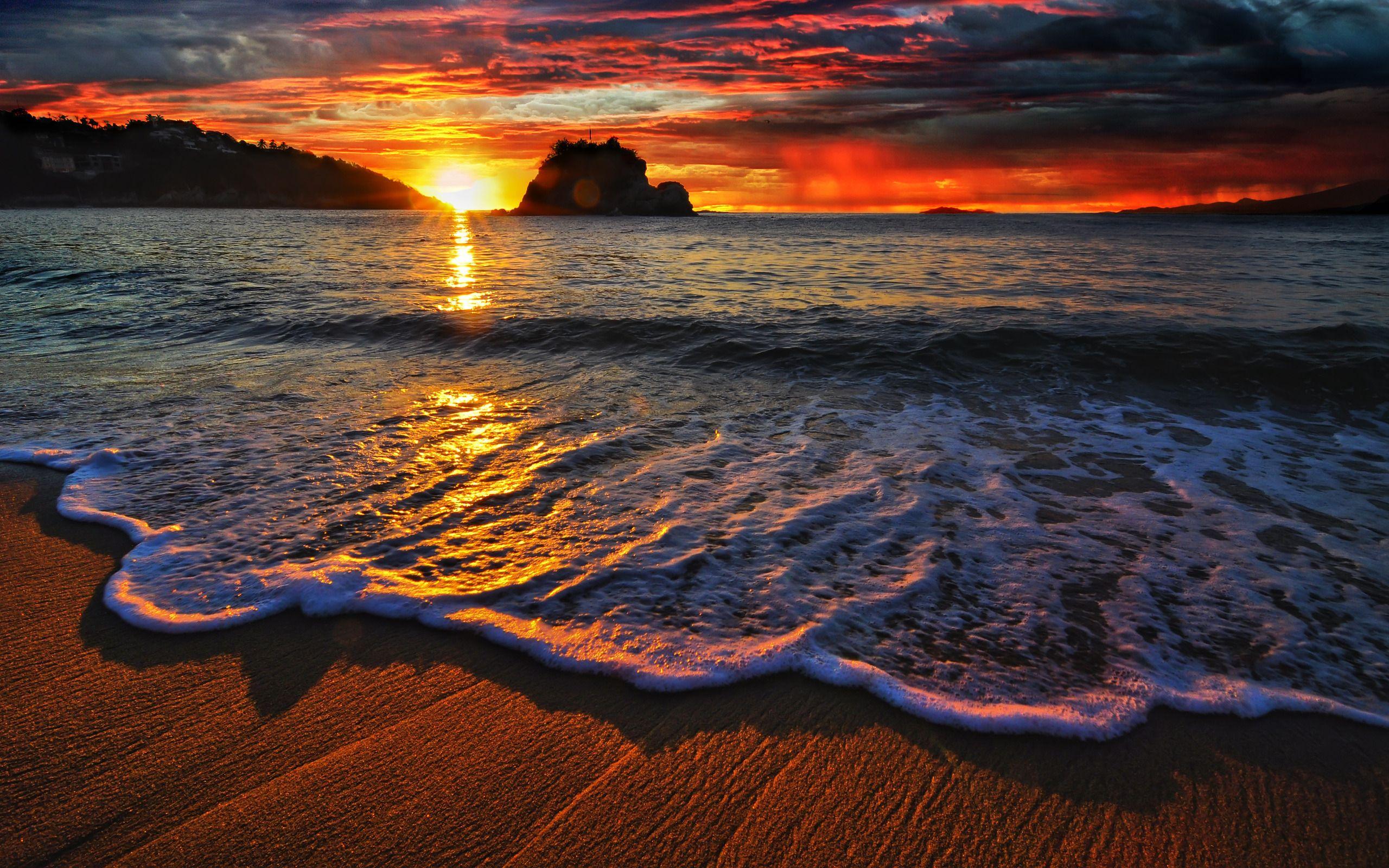 2560x1600 Beautiful Sunset Wallpaper