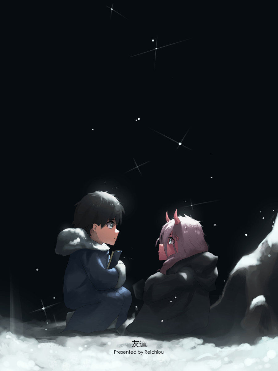 900x1200 Zero Two (Darling in the FranXX), Wallpaper Anime Image Board