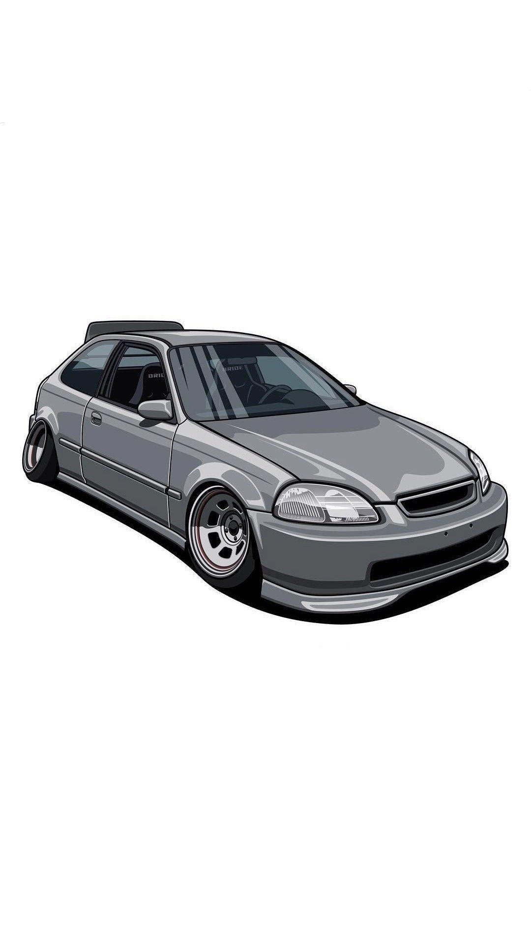 1080x1920 Free download Jdm Honda civic hatchback Art cars Honda [1080x1920] for your Desktop, Mobile & Tablet. Explore Sweet Car Wallpaper. Sports Cars Wallpaper