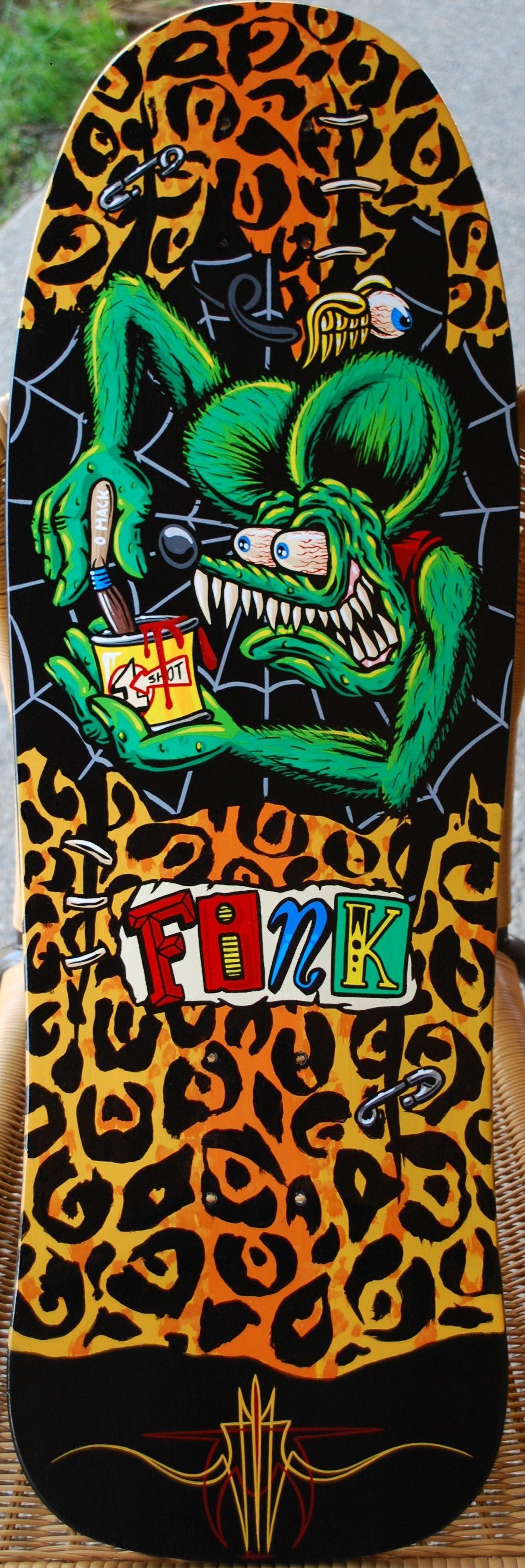 1192x3556 Rat Fink Skate Deck Wallpaper & Background Download