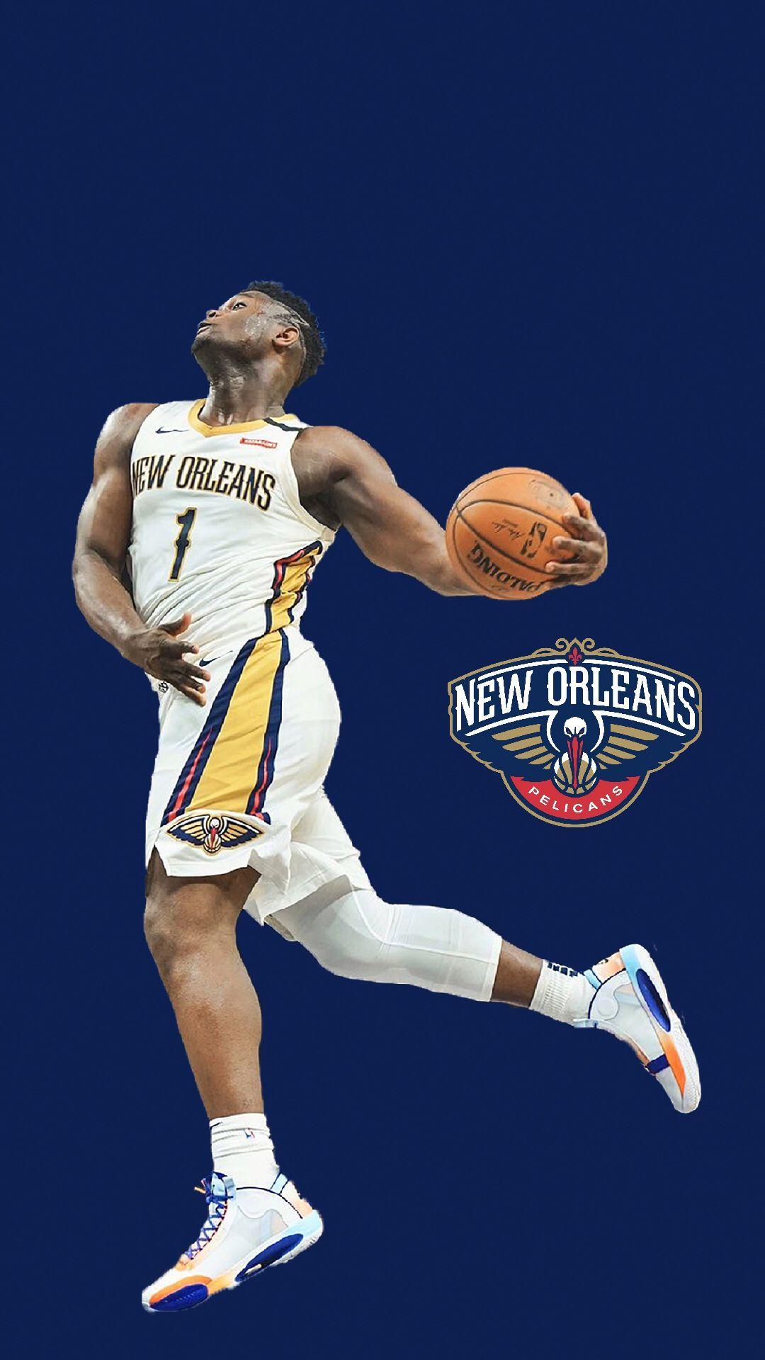 1080x1920 Nola Pelicans. Nba wallpaper, Kobe bryant wallpaper, Williamson