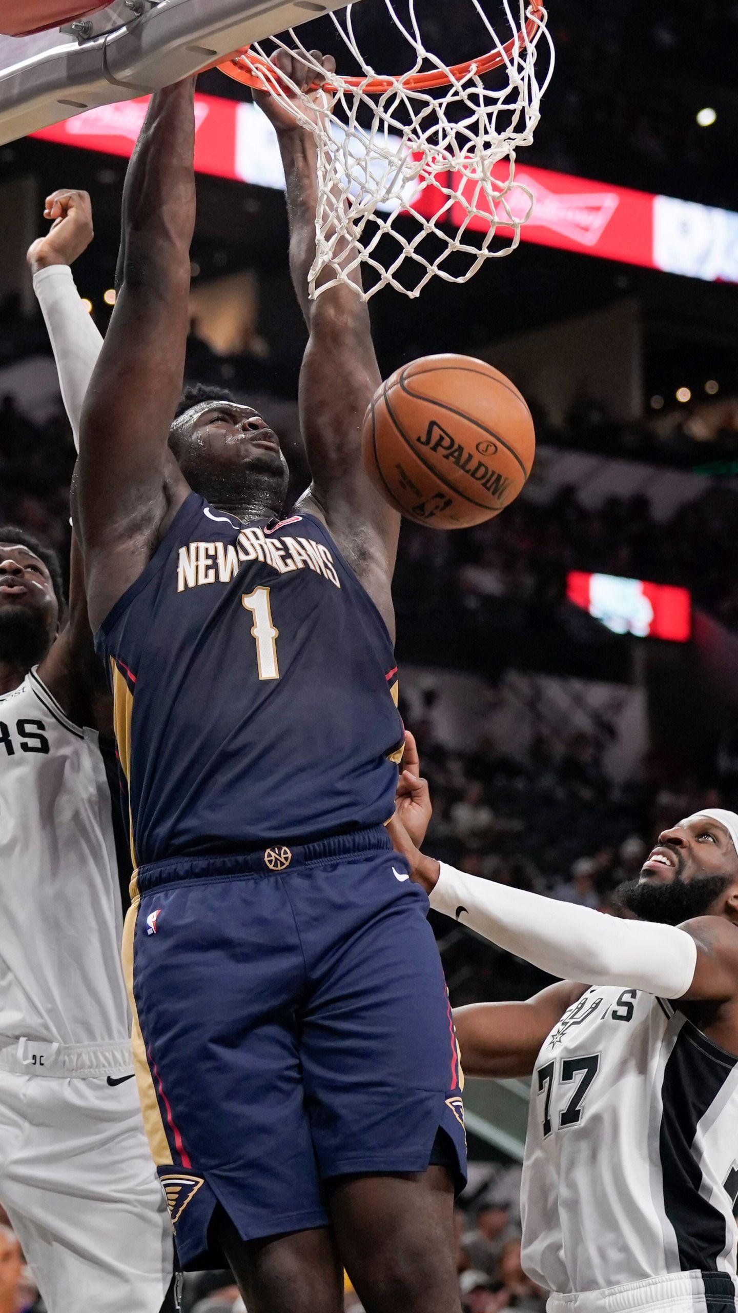 1440x2560 Pelicans' Zion Williamson Out 6 8 Weeks After Knee Scope
