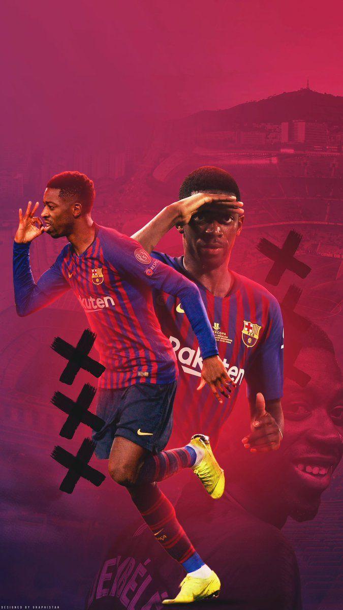 675x1200 Barça Universal Dembélé. Desktop wallpaper & Phone lockscreen