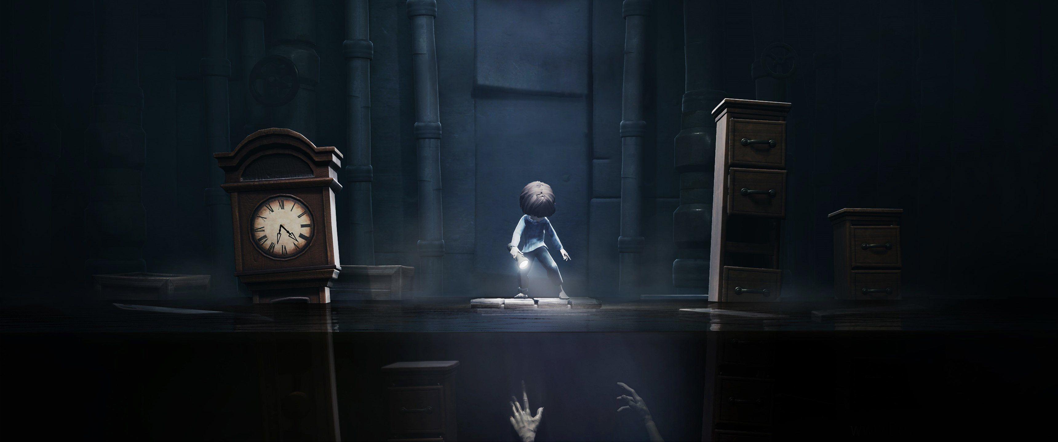 3440x1440 4K UltraWide HD Wallpaper Little Nightmares DLC The Runaway Kid