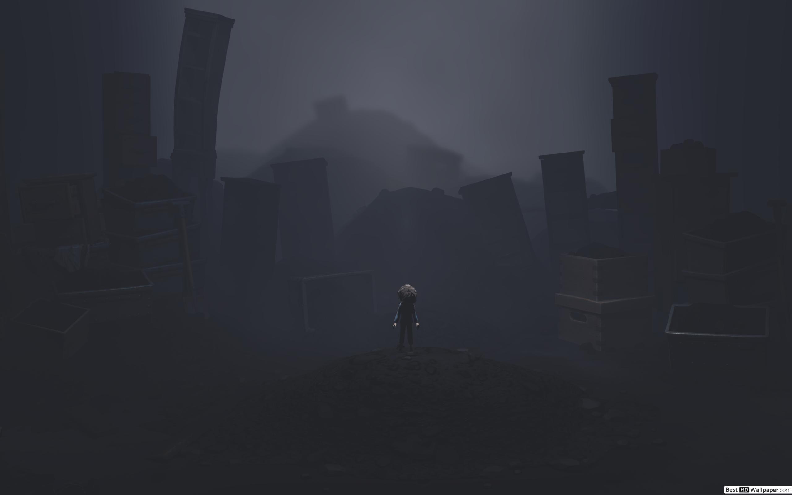 2560x1600 Alone in Little Nightmares HD wallpaper download