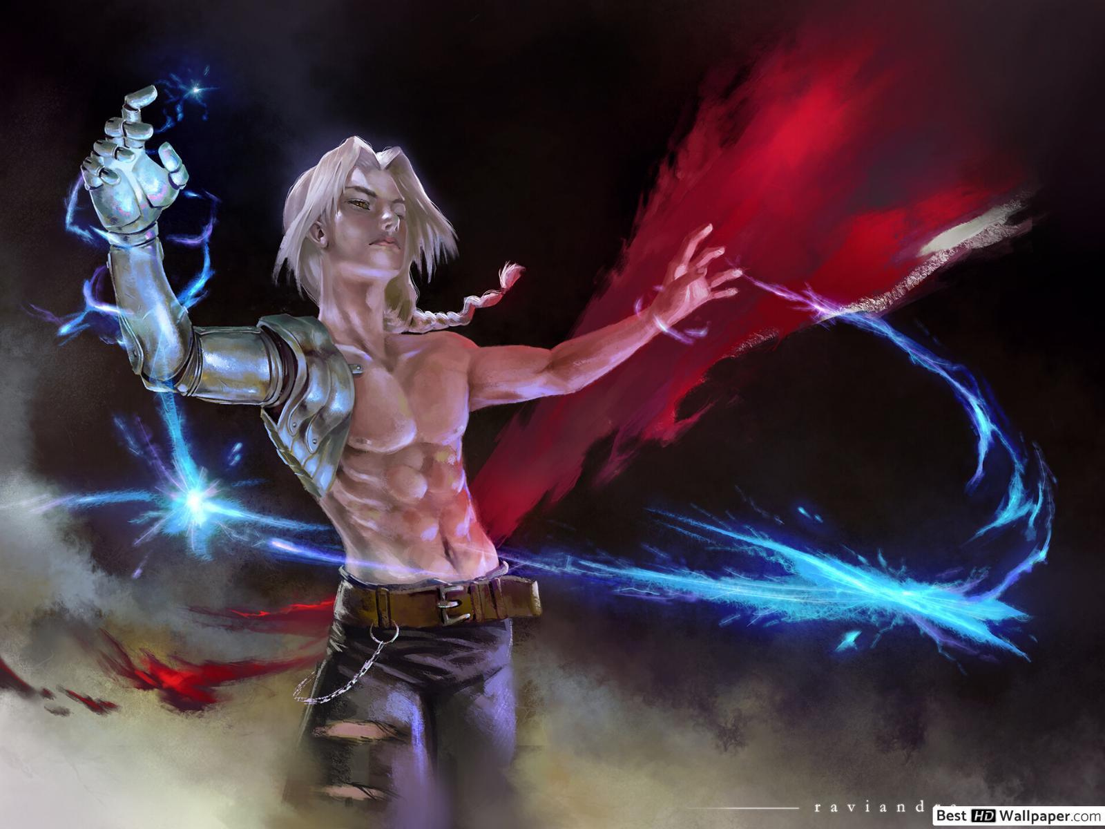 1600x1200 Edward Elric Alchemist HD wallpaper download