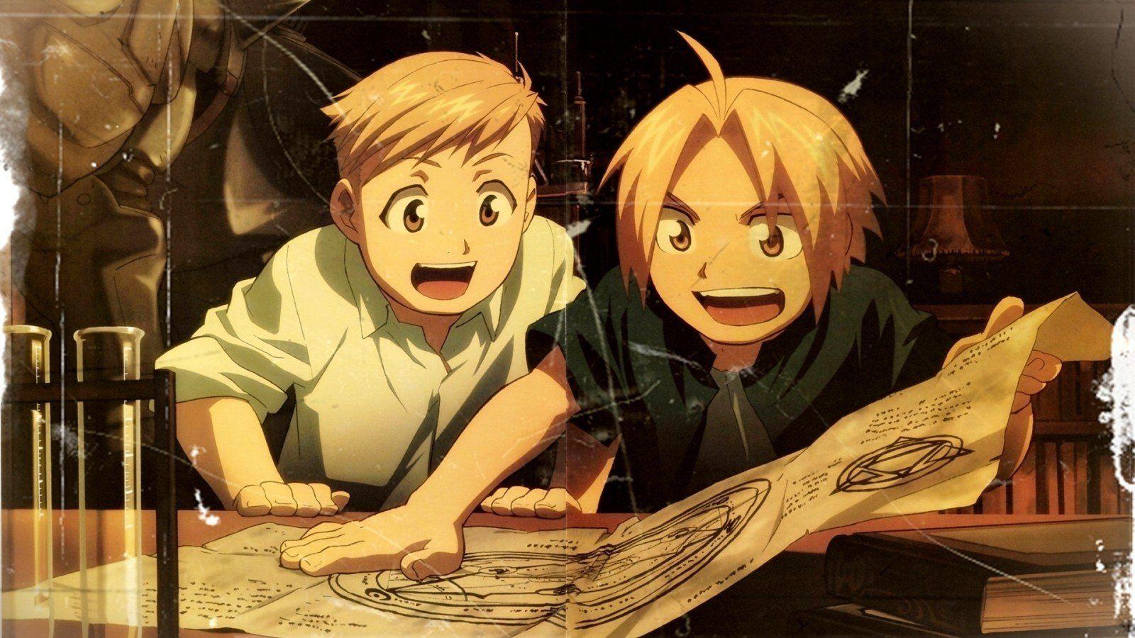 1600x900 Fullmetal Alchemist Brotherhood Edward And Alphonse Wallpaper Wallpaper HD