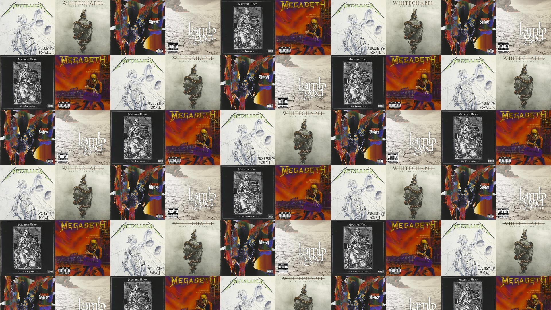 1920x1080 Metallica Justice For All Whitechapel Whitechapel Slipknot Iowa Wallpaper « Tiled Desktop Wallpaper