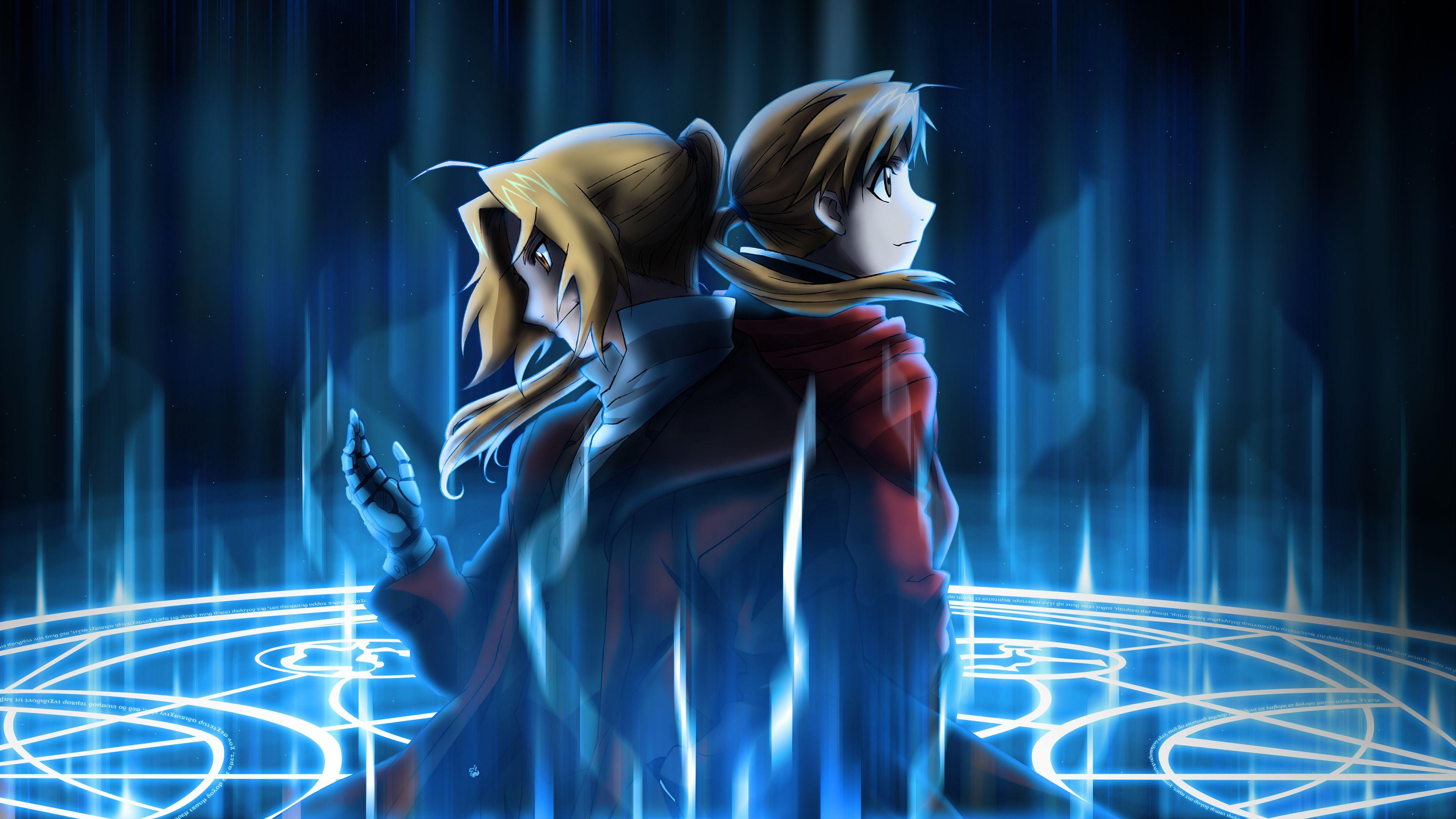 3840x2160 Edward Elric, Alphonse Elric Wallpaper And Background Alchemist Wallpaper 4k Wallpaper & Background Download