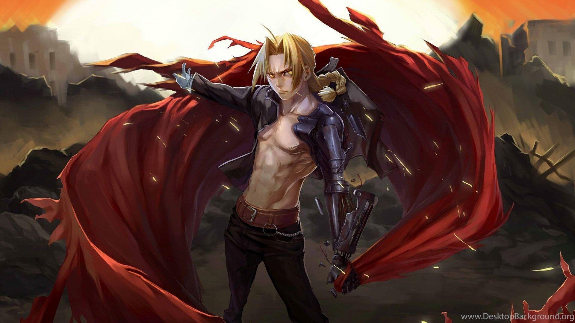 1920x1080 Edward Elric Fullmetal Alchemist Wallpaper Desktop Background