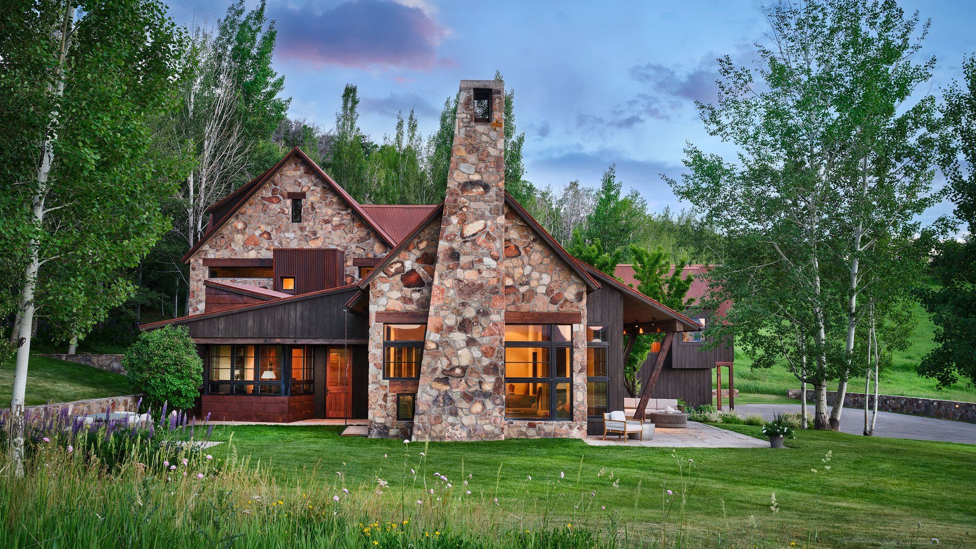 1920x1080 Inside Meadow House. Storm Mountain Ranch Steamboat Springs