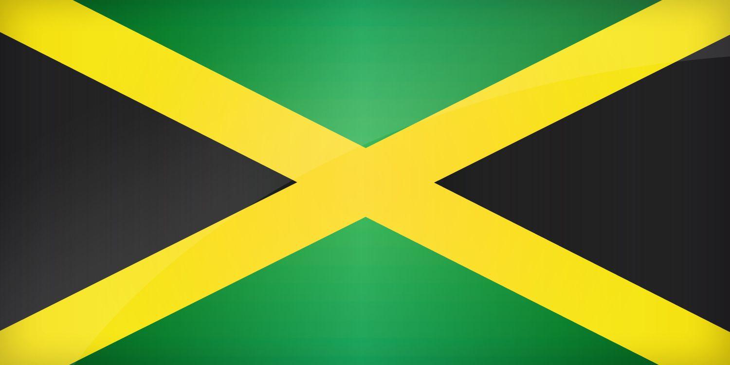 1500x750 Flag of Jamaica. Find the best design for Jamaican Flag