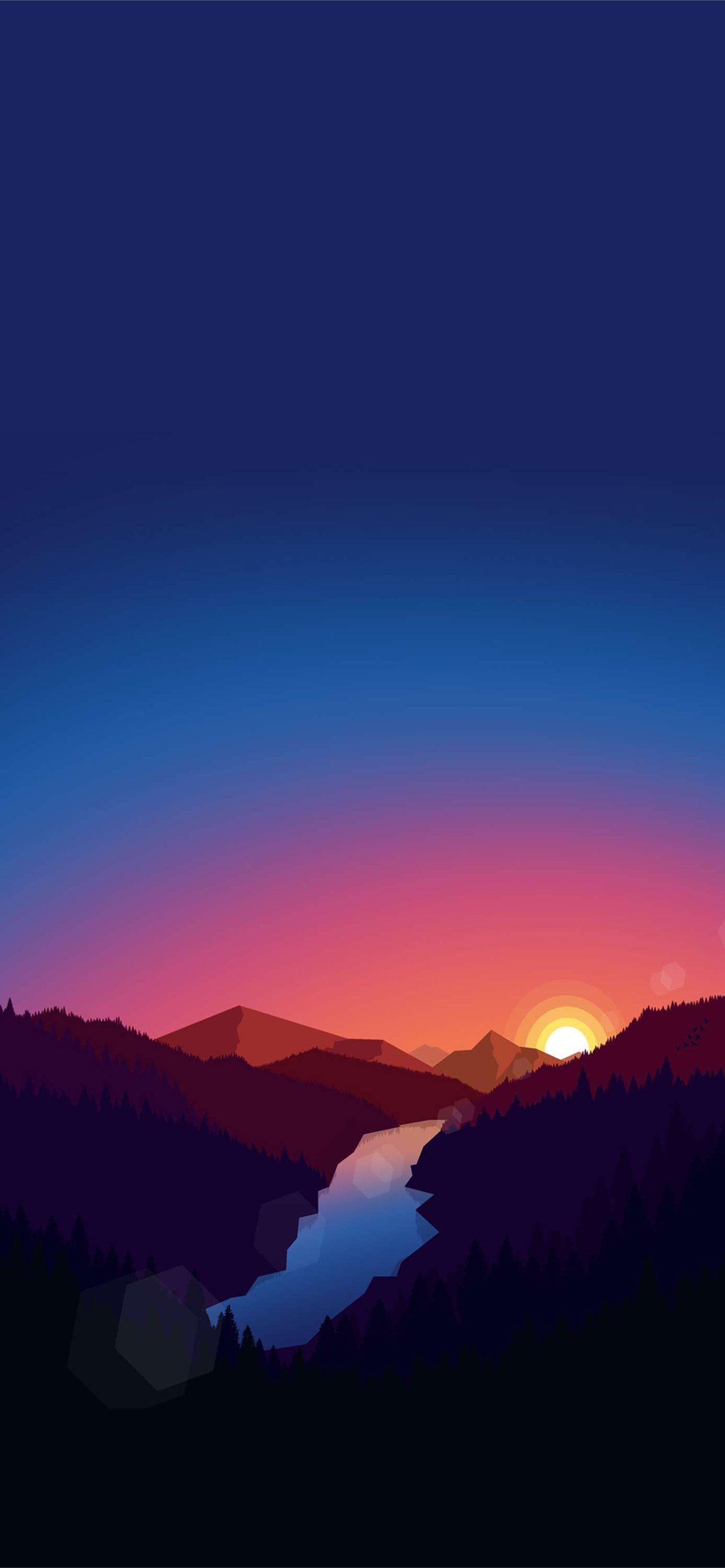 1284x2778 Minimalist Nature Phone Cave iPhone Wallpaper Free Download