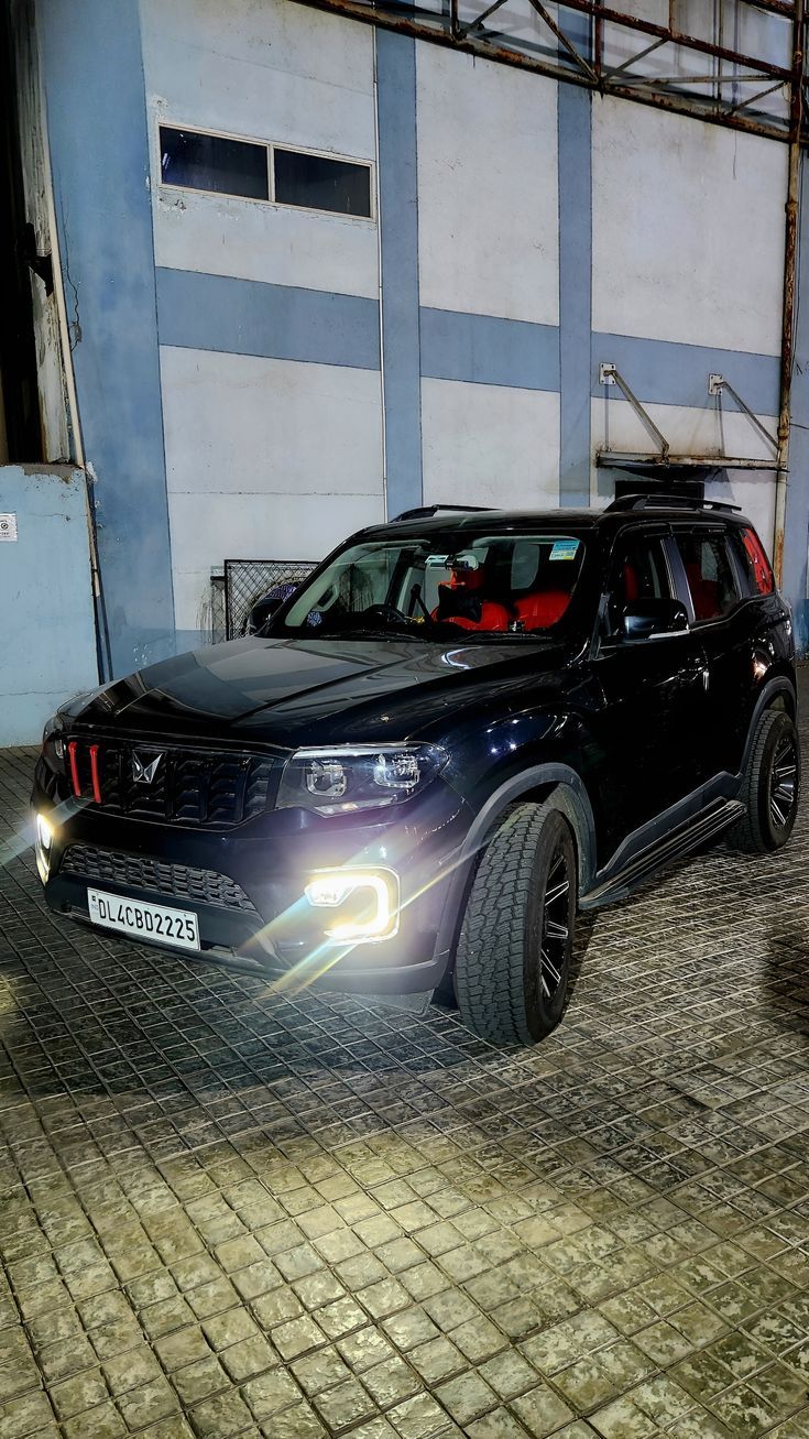 735x1307 scorpio n black modified, mahindra scorpio n black modifications