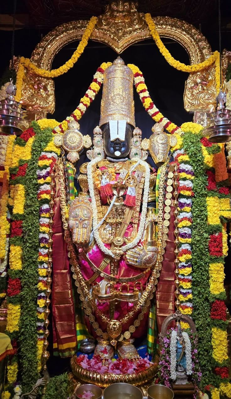 736x1273 Sri venkateswara swamy image HD. Venkateswara swamy wallpaper full hd, Om namo narayana, Om namo