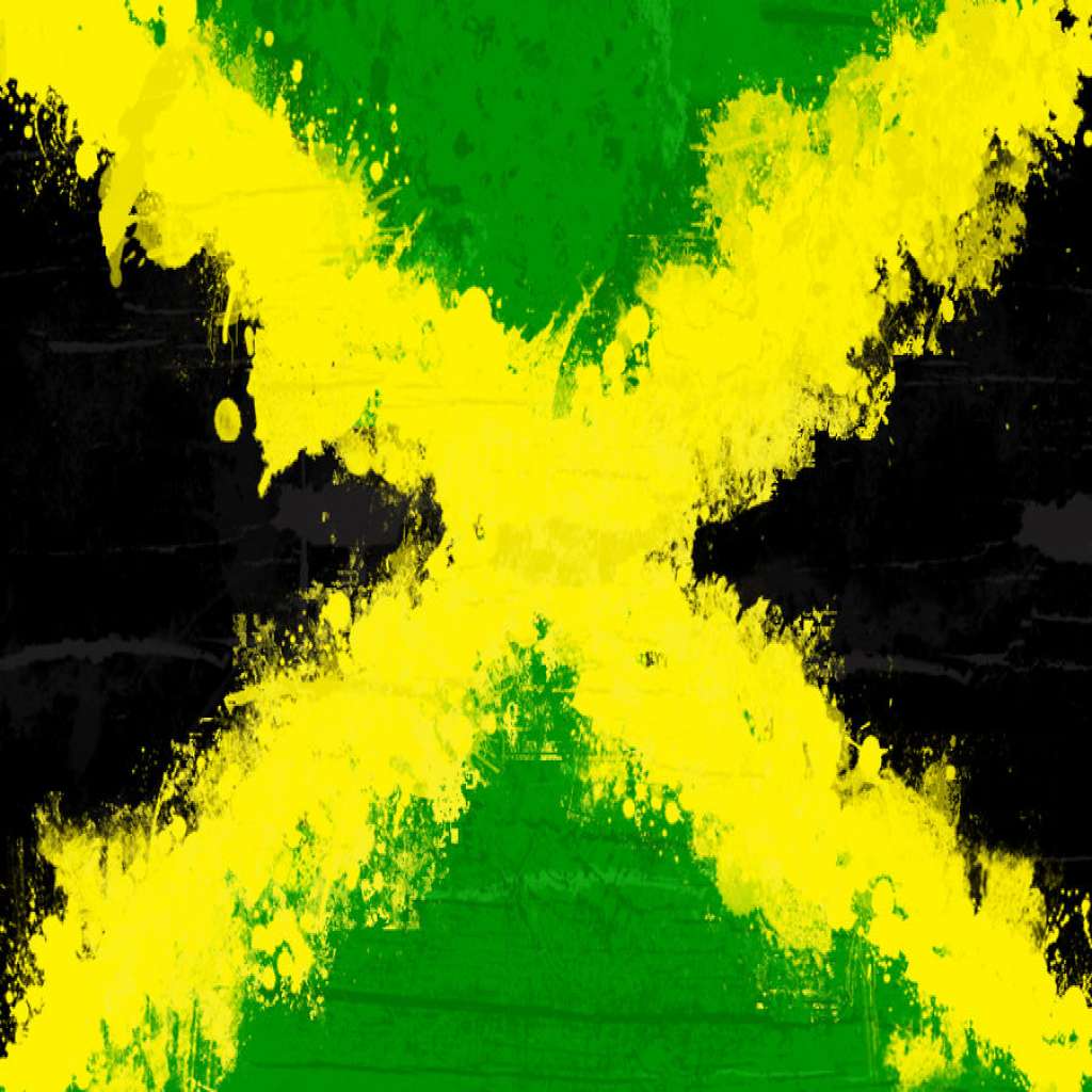 1024x1024 Jamaica Flag Wallpaper