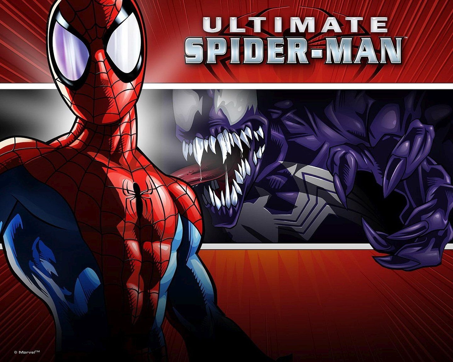 1440x1152 Ultimate Spider Man HD Wallpaper: Spider Man Vs. Venomx1152