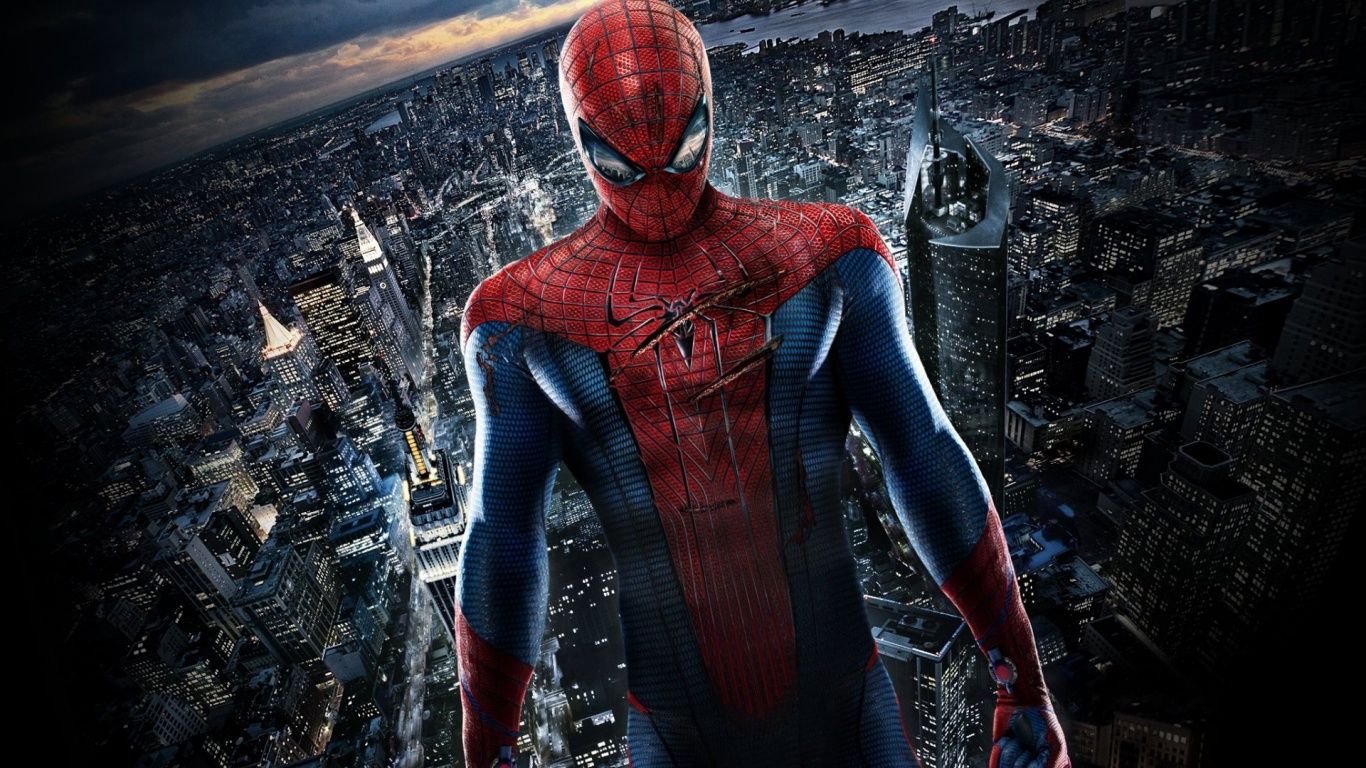1366x768 Amazing Spiderman 4K UHD Wallpaper for UltraHD Desktop and TV : Widescreen and UltraWide Display : Smartphone and Tablet Devices