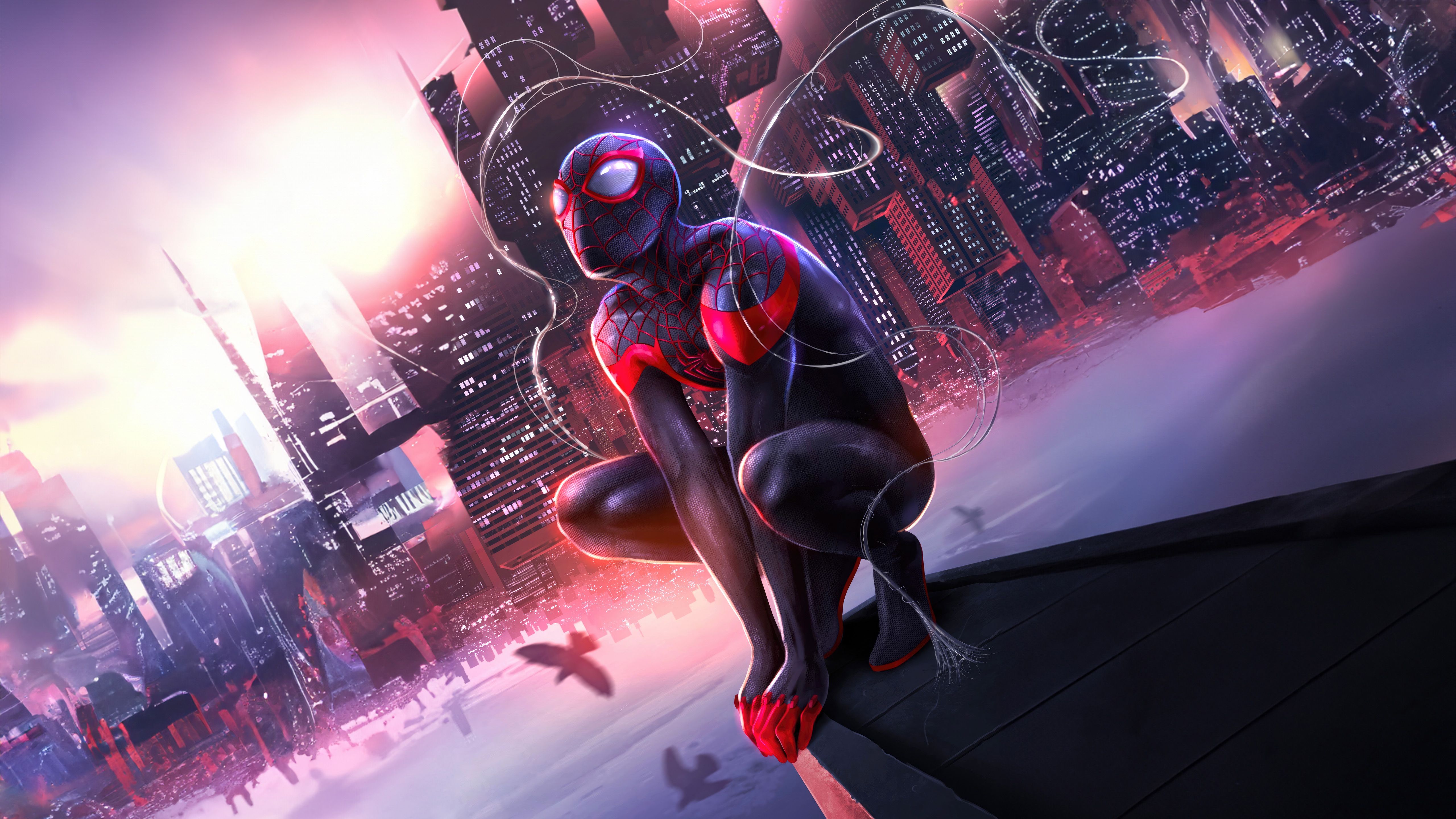 5120x2880 Miles Morales The Ultimate Destiny Of Spider Man Wallpaper, HD Superheroes Wallpaper, 4k Wallpaper, Image, Background, Photos and Picture
