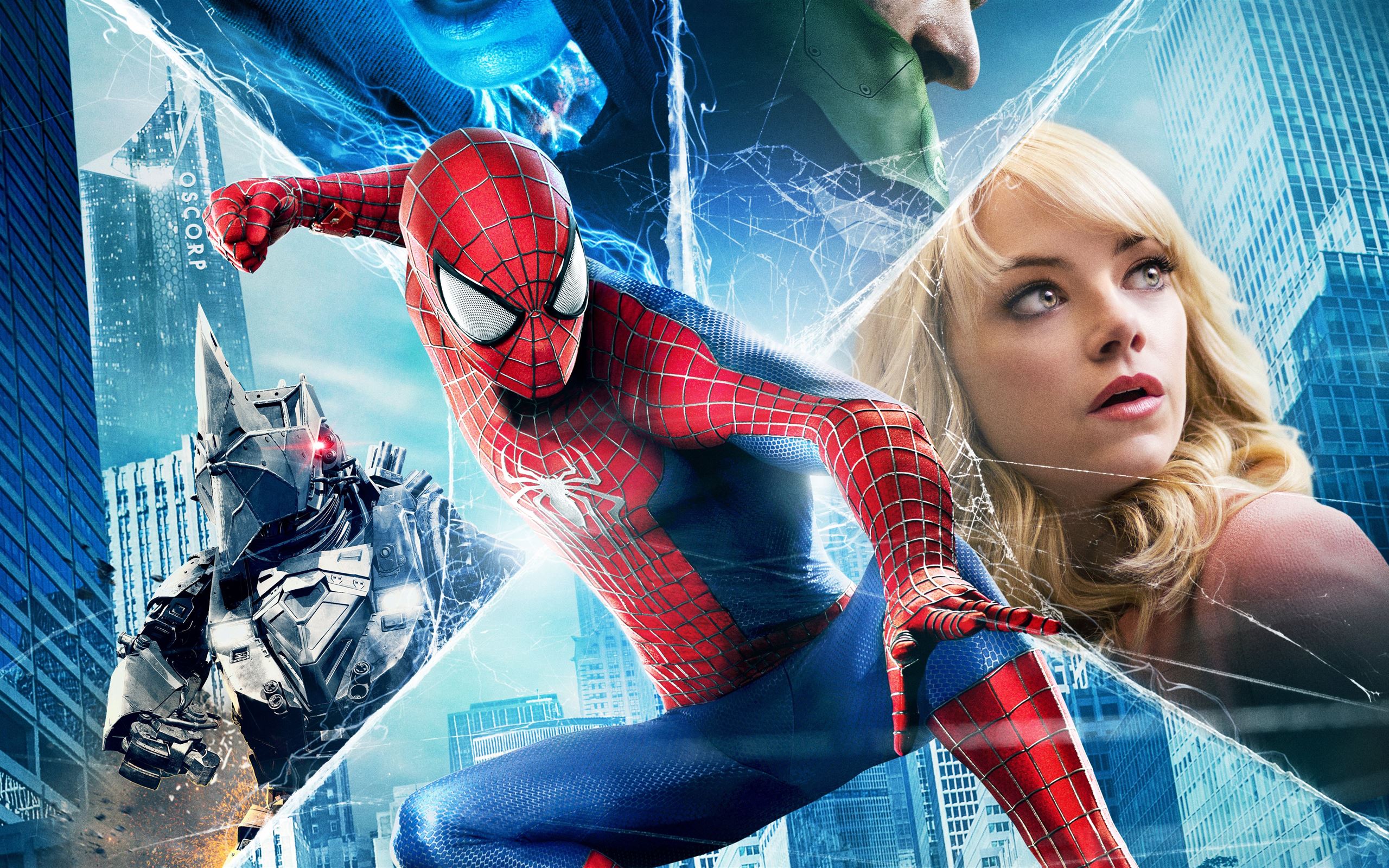 2560x1600 amazing spiderman 2 8k MacBook Air Wallpaper Download