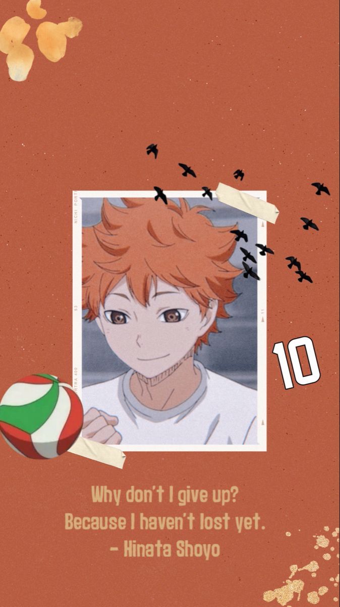 674x1200 Hinata shoyo Haikyuu!!! Motivational Support Wallpaper