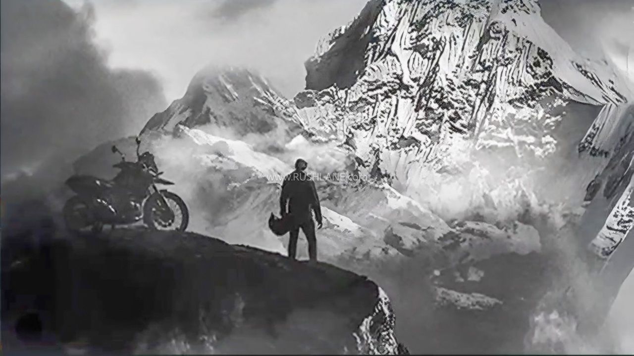 1280x720 Royal Enfield Himalayan 450 Rally Edition Teased Debut On 4th Nov