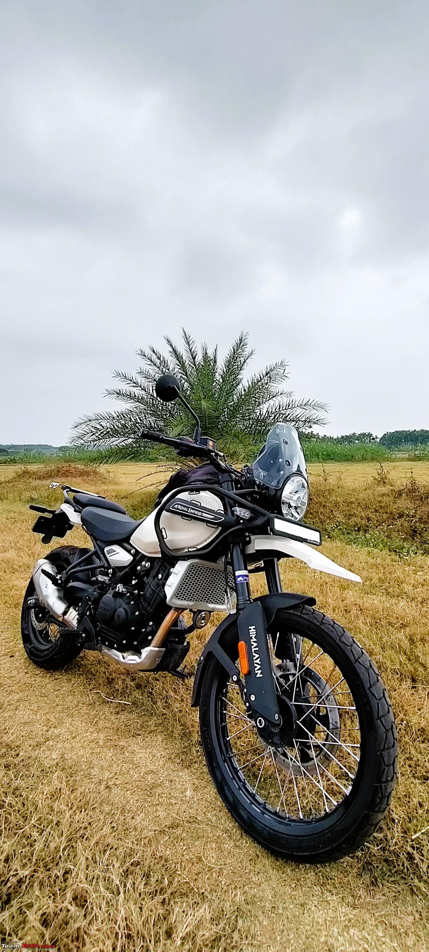 1472x3264 Thimma, my new Himalayan 450 comes home. First Royal Enfield / ADV in my garage