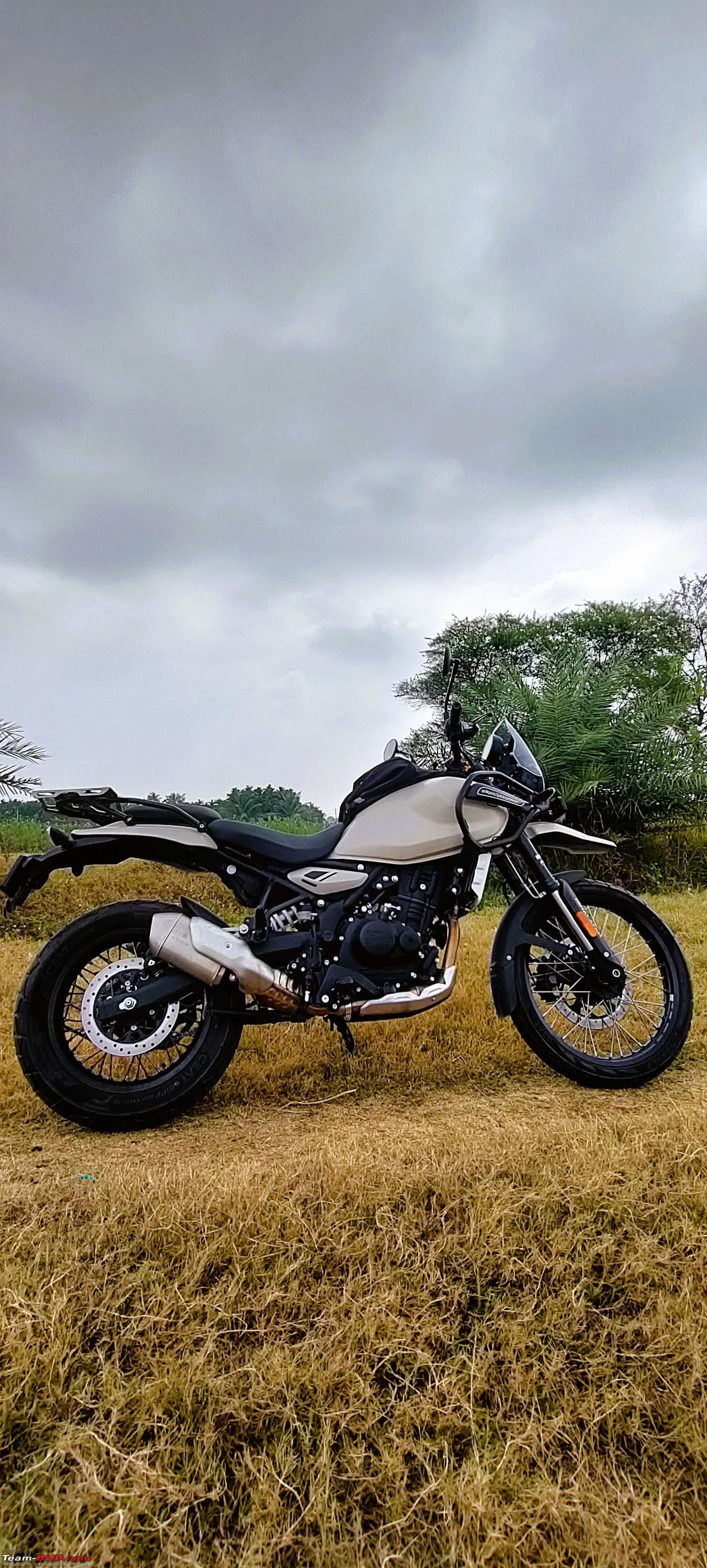 1472x3264 Thimma, my new Himalayan 450 comes home. First Royal Enfield / ADV in my garage