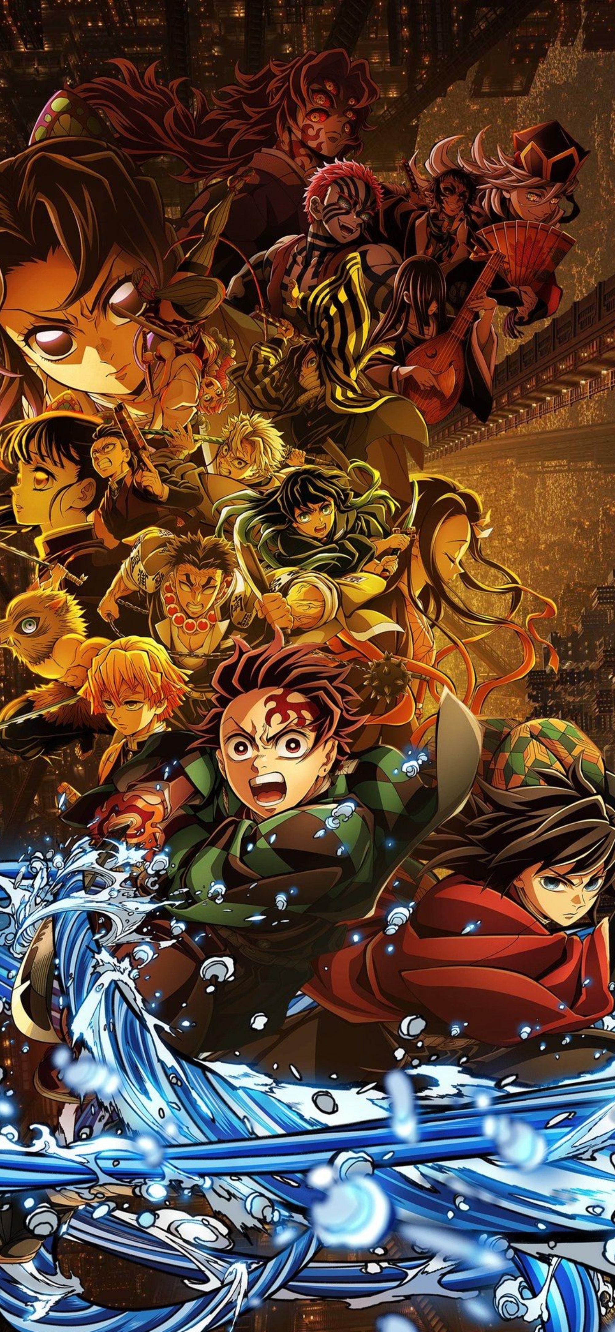 2000x4329 Demon Slayer Infinity Castle 4k Wallpaper
