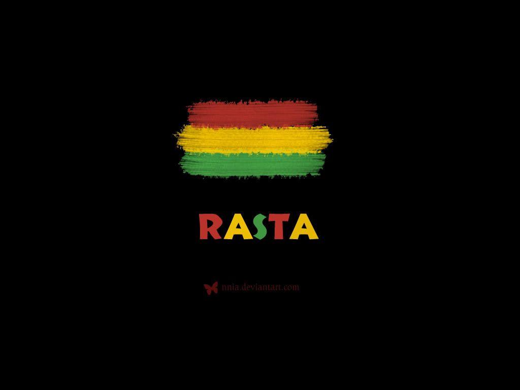 1024x768 Rasta Color Wallpaper