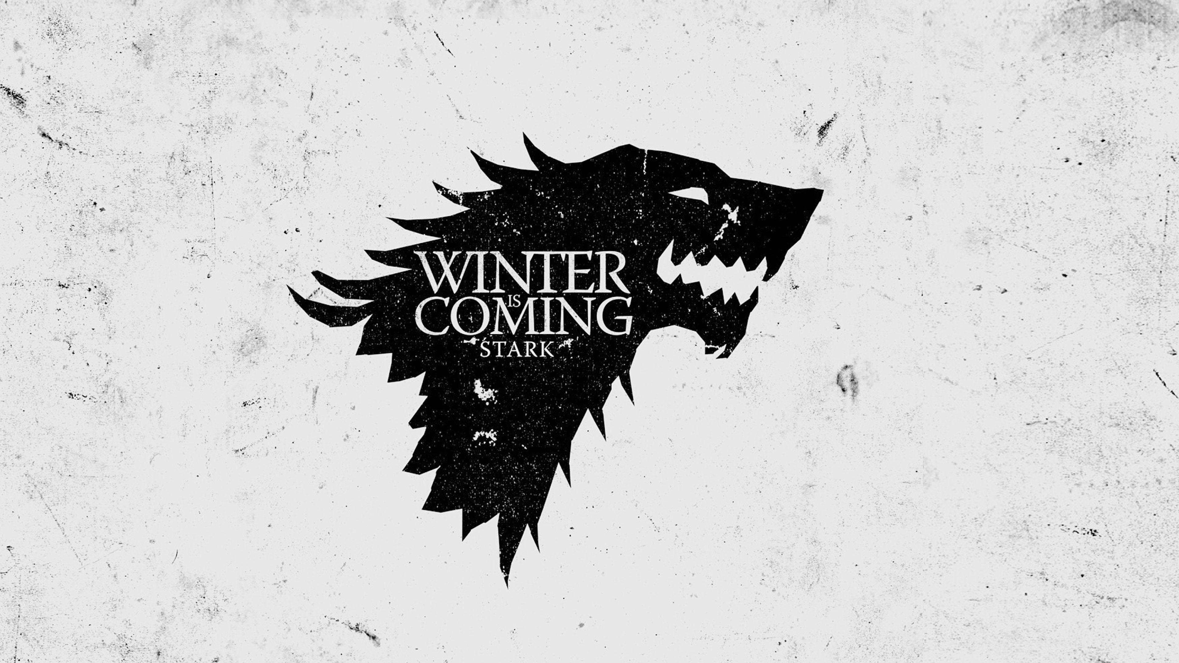 3840x2160 Wallpaper Game Of Thrones Winter Is Coming White
