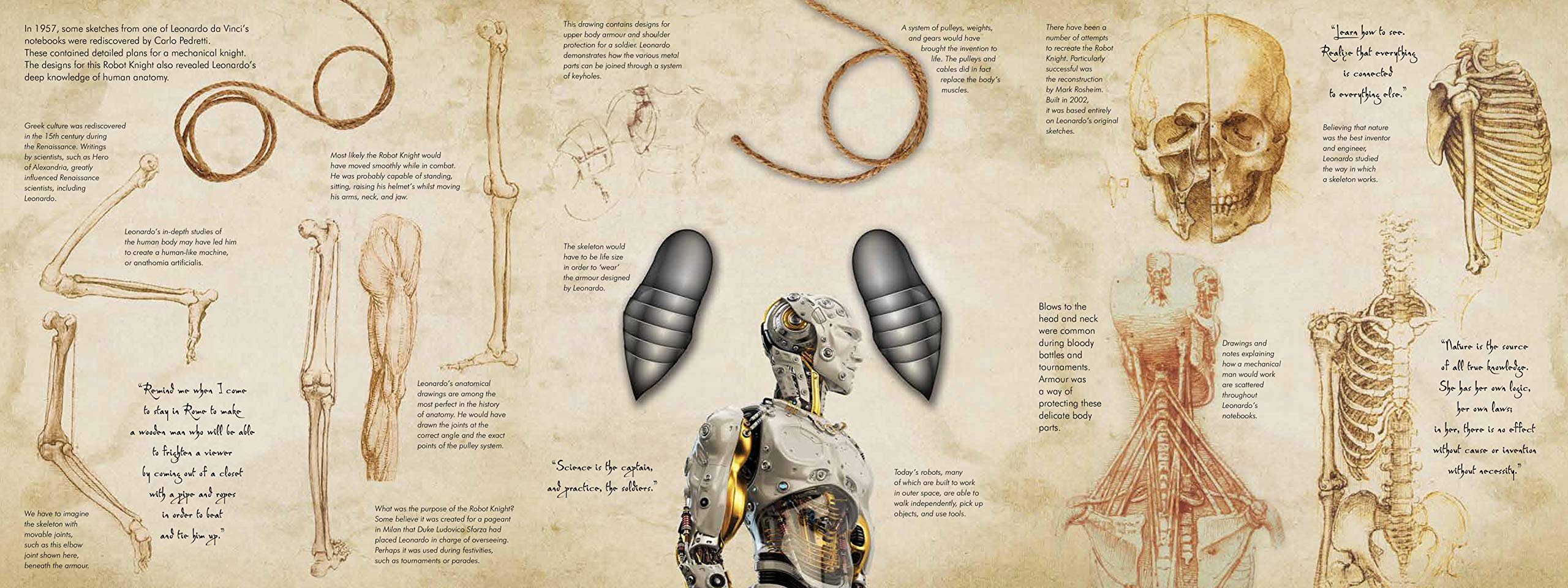 2560x960 Leonardo da Vinci Incredible Machines: 9782889358182: Books