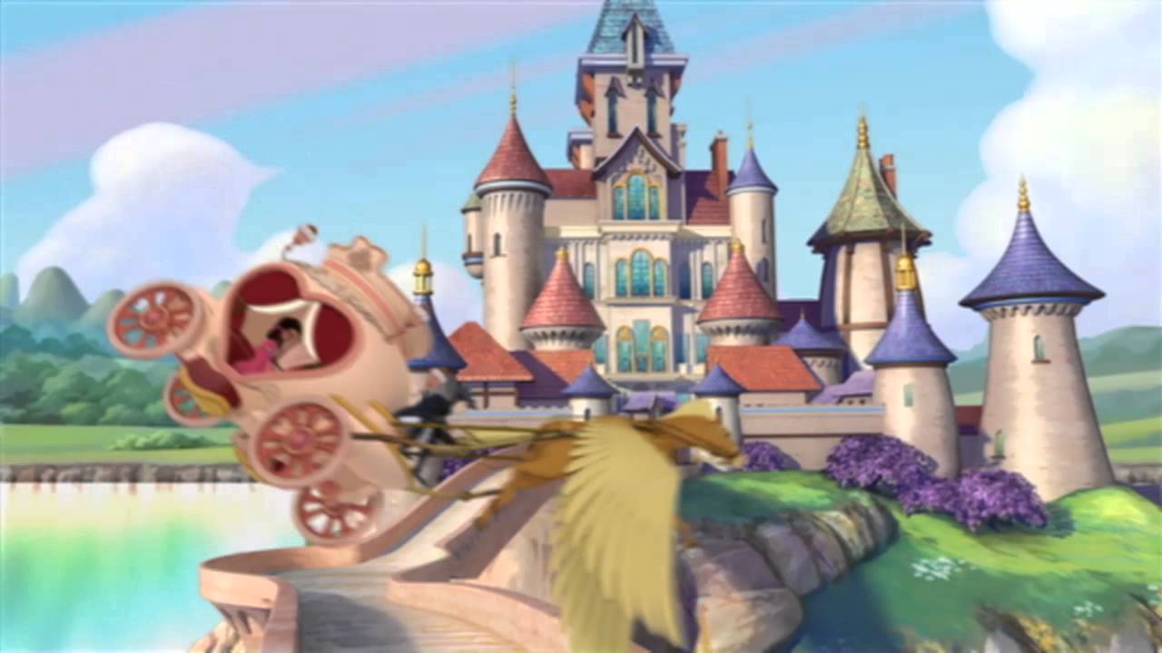 1280x720 Sofia The First Castle Cartoon
