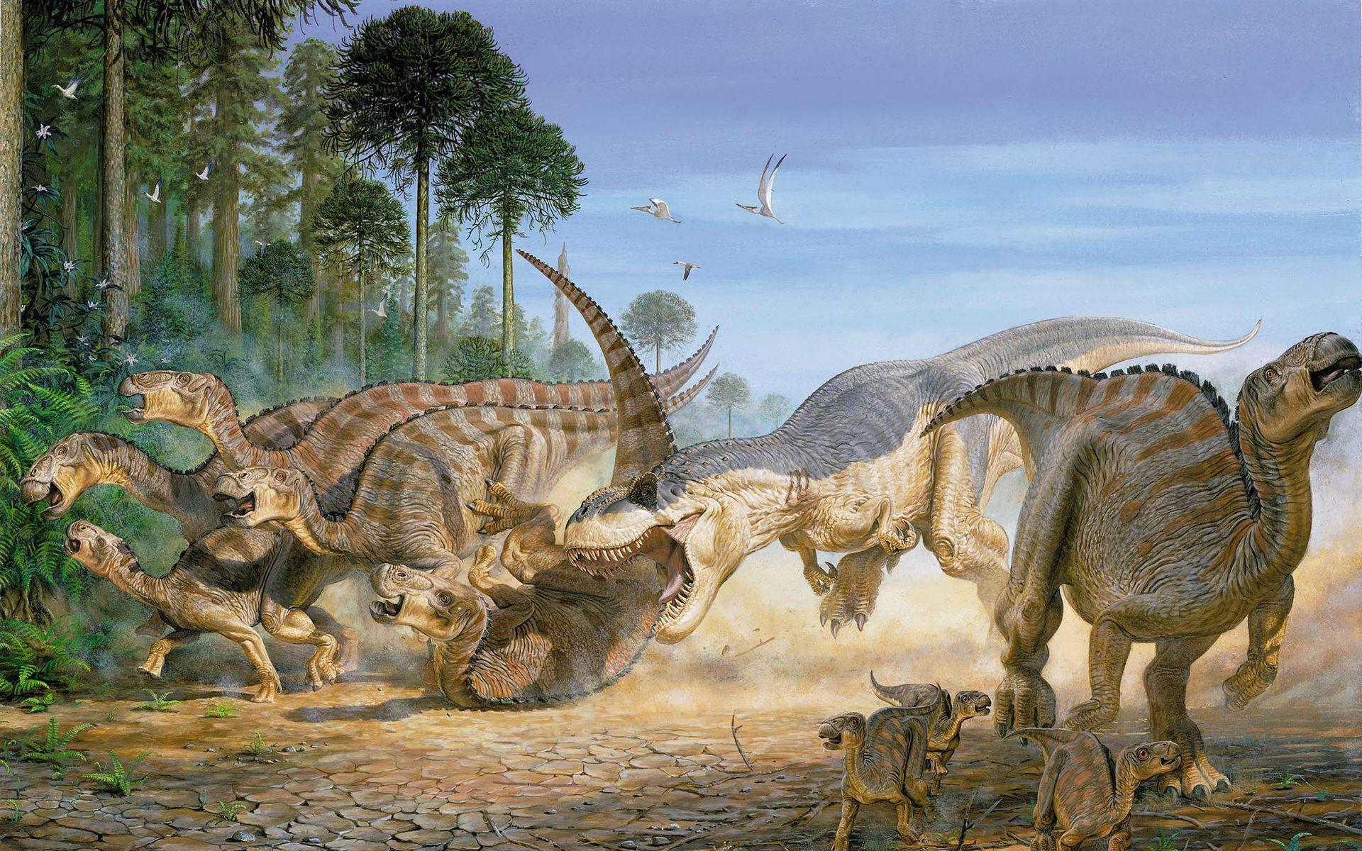 1920x1200 Dinosaur wallpaperx1200. Dinosaur art, Prehistoric animals, Ancient animals
