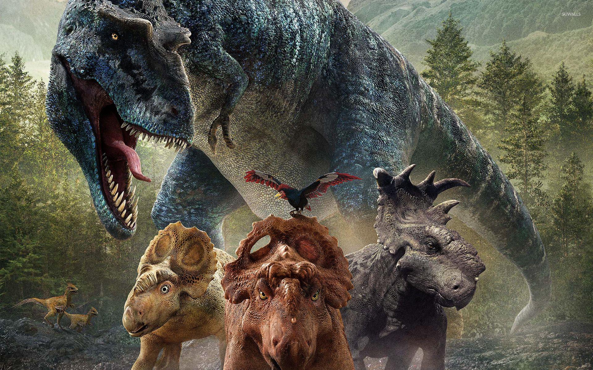1920x1200 3D Dinosaur Wallpaper