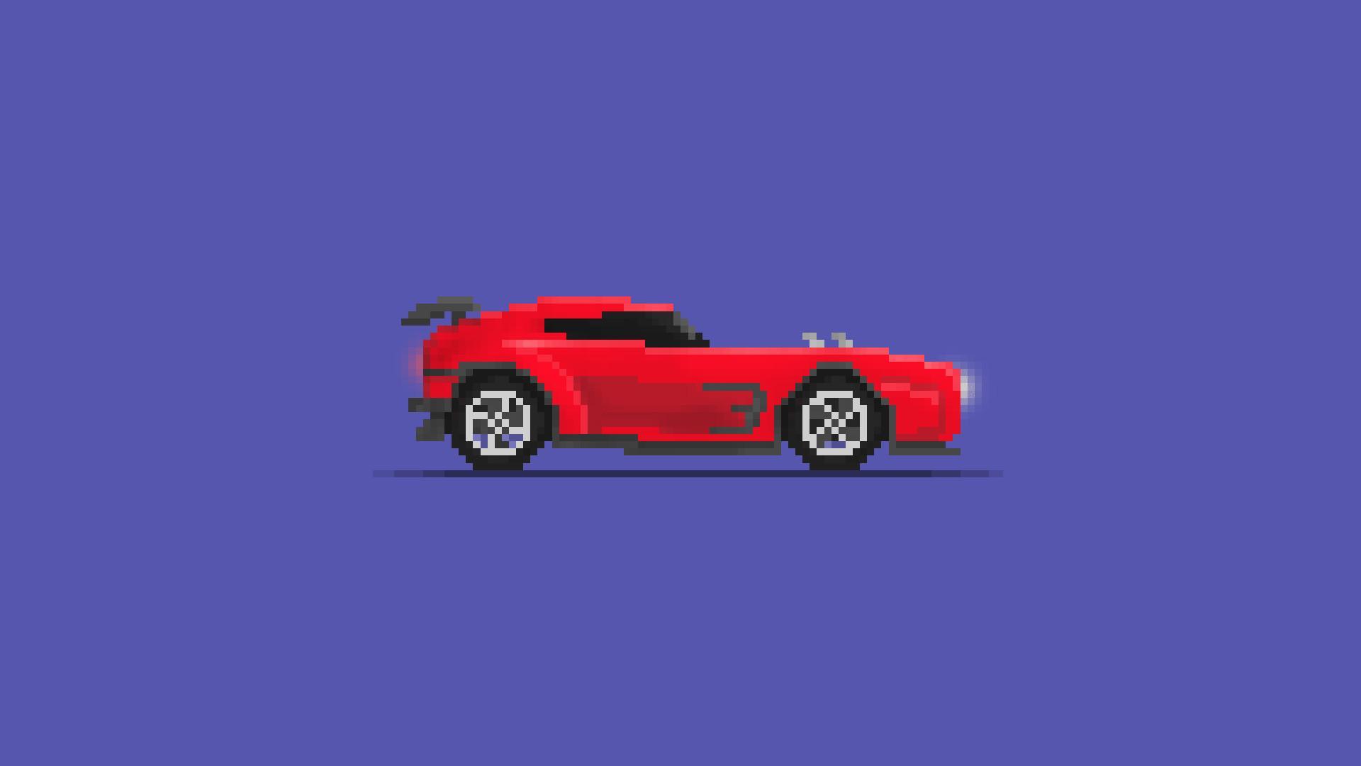 Машины pixel car