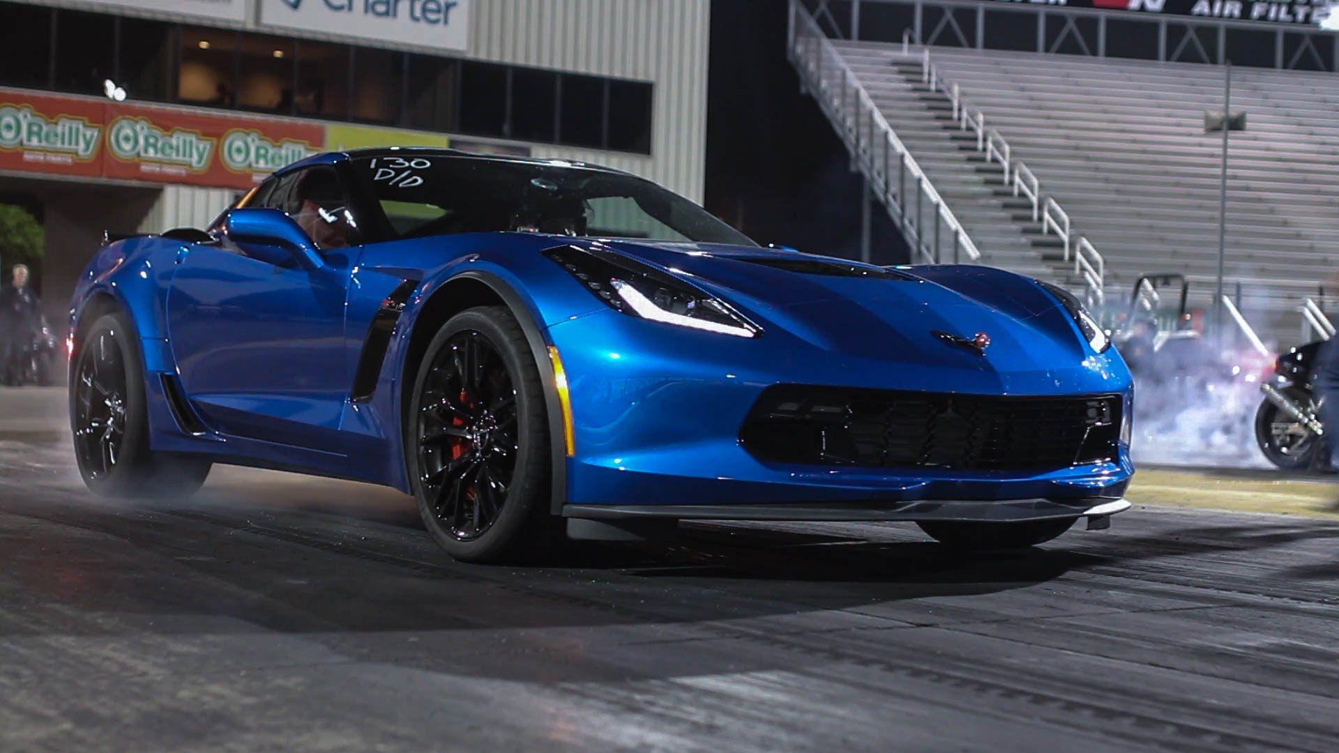1920x1080 Woman Runs 10 Second 1 4 Mile Passes In Stock 2015 Corvette Z06