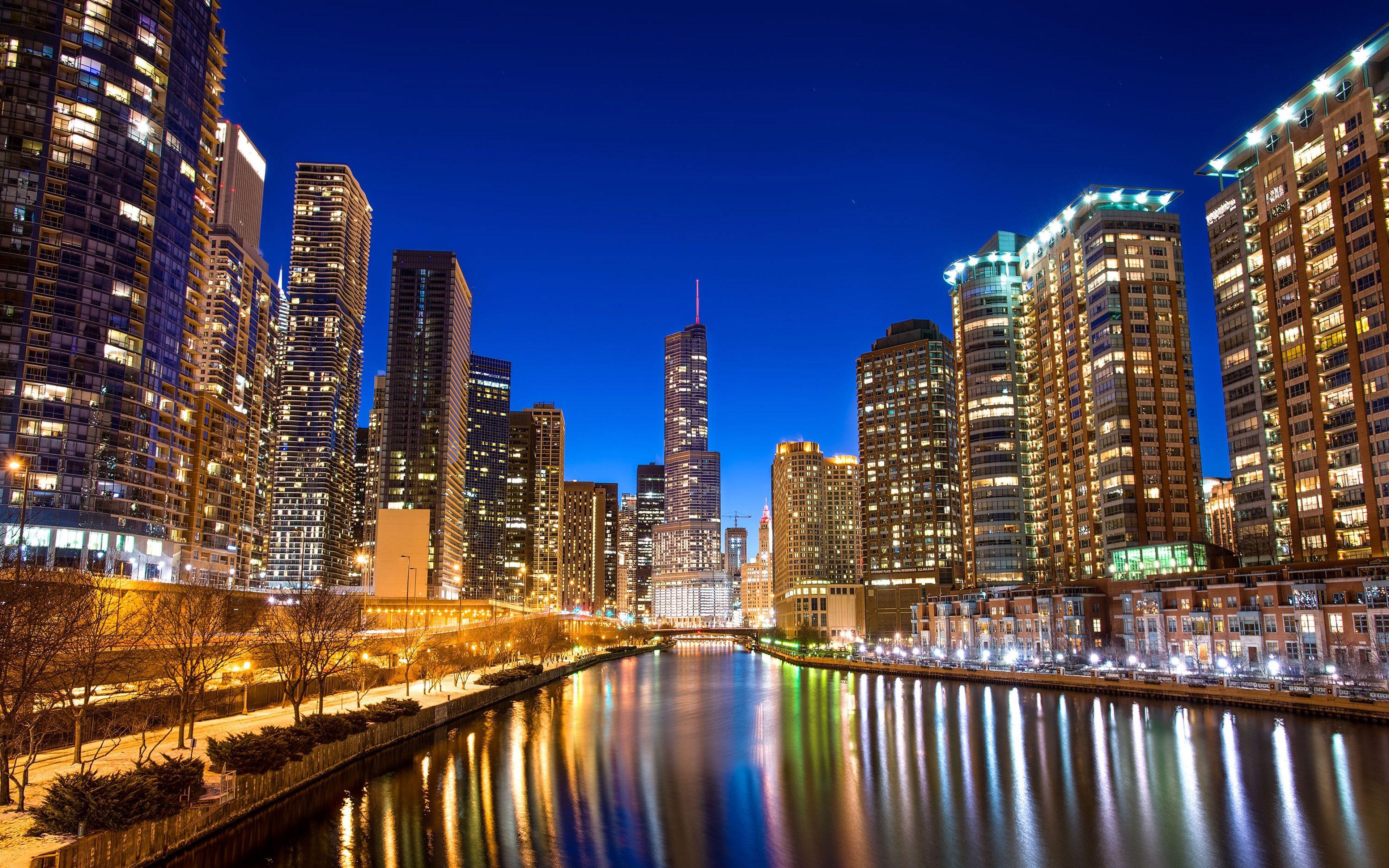 Chicago River Wallpapers - Top Free Chicago River Backgrounds ...