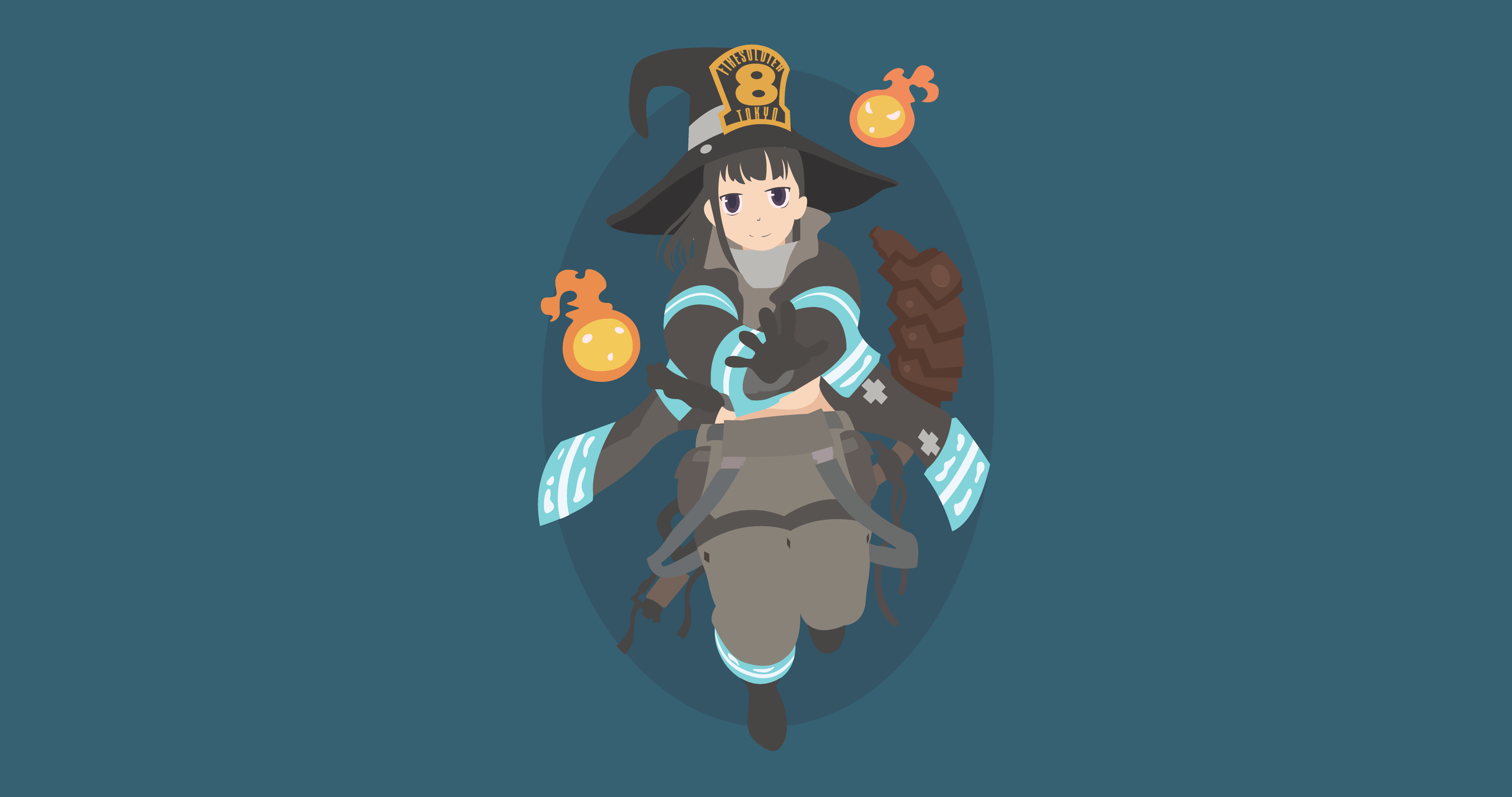 4096x2160 Fire Force Desktop Wallpaper