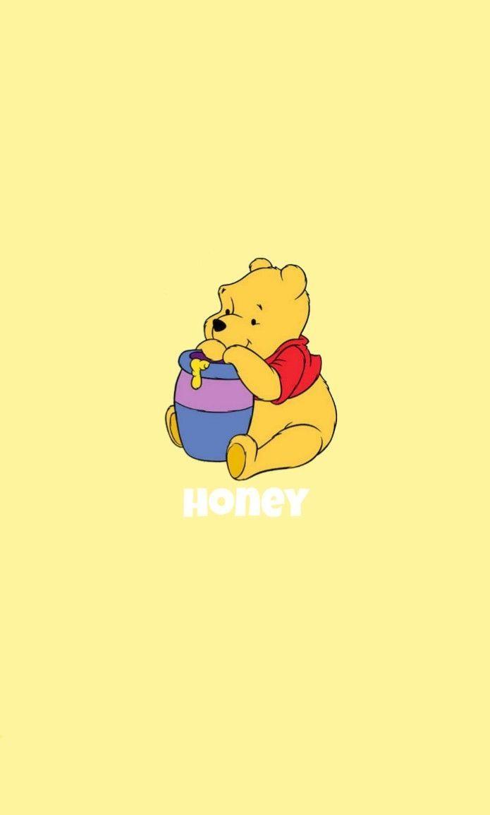 695x1154 Yellow Aesthetic Honey Winnie The Pooh Wallpaper iPhone In in Amazing Vsco Winnie the Pooh Wallp. Cute winnie the pooh, Wallpaper iphone disney, Cartoon wallpaper
