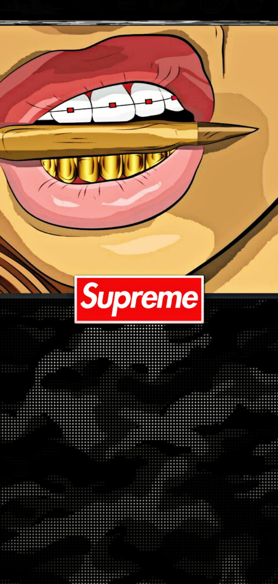 917x1920 Supreme Wallpaper