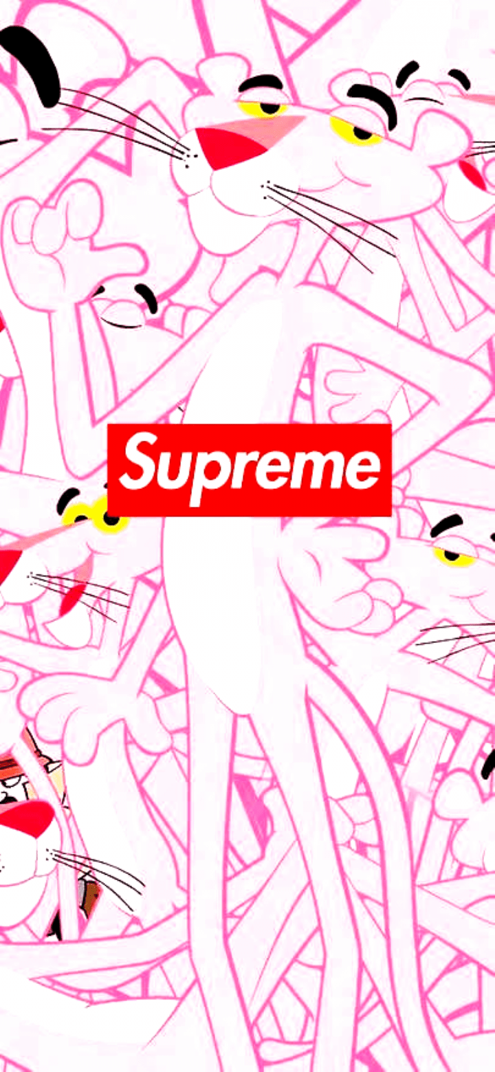 720x1559 Free Download Wallpaper iPhone XS XR XS MAX Supreme Wallpaper Pink Panther 1125 × 2436 #wallpaper aesthetic paste. Supreme wallpaper, iPhone wallpaper, Wallpaper