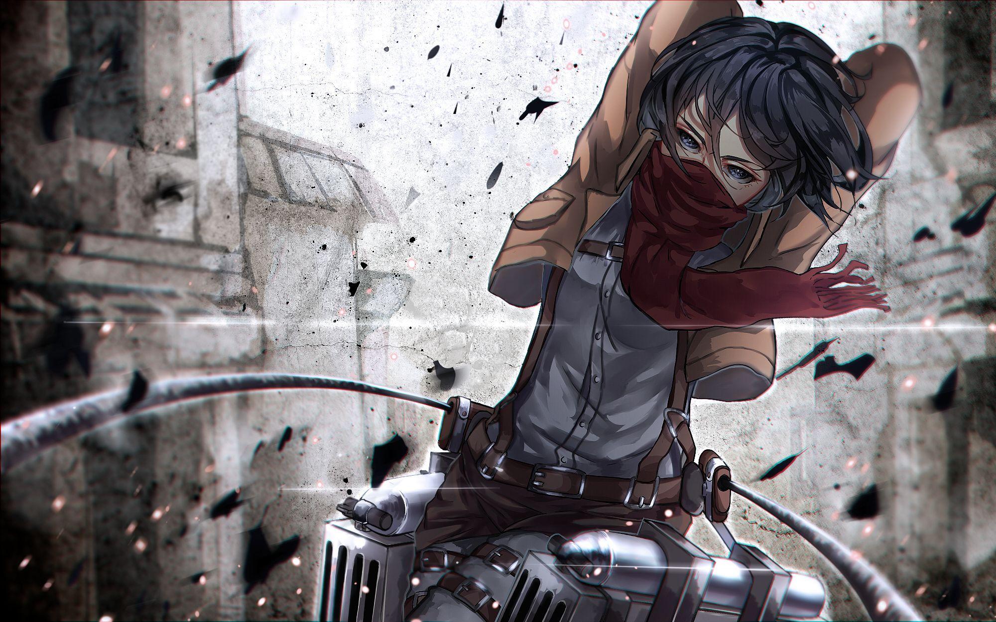 Aot Mikasa Wallpapers - Top Free Aot Mikasa Backgrounds - WallpaperAccess