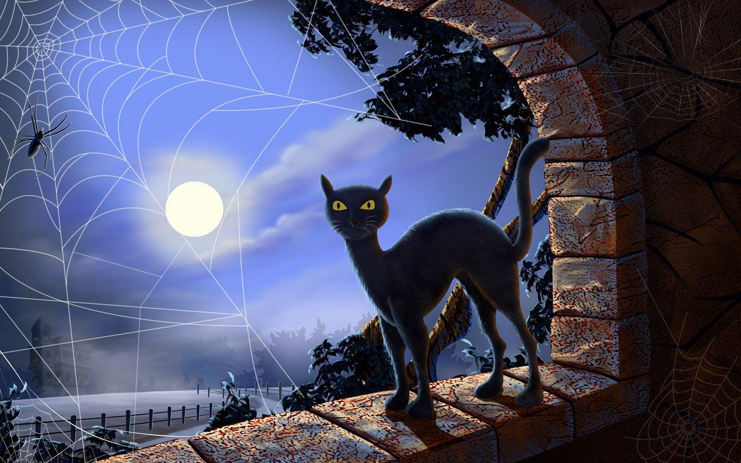 1440x900 Halloween Haunts Widescreen Wallpaper 1440x900 NO.39 Desktop Wallpaper