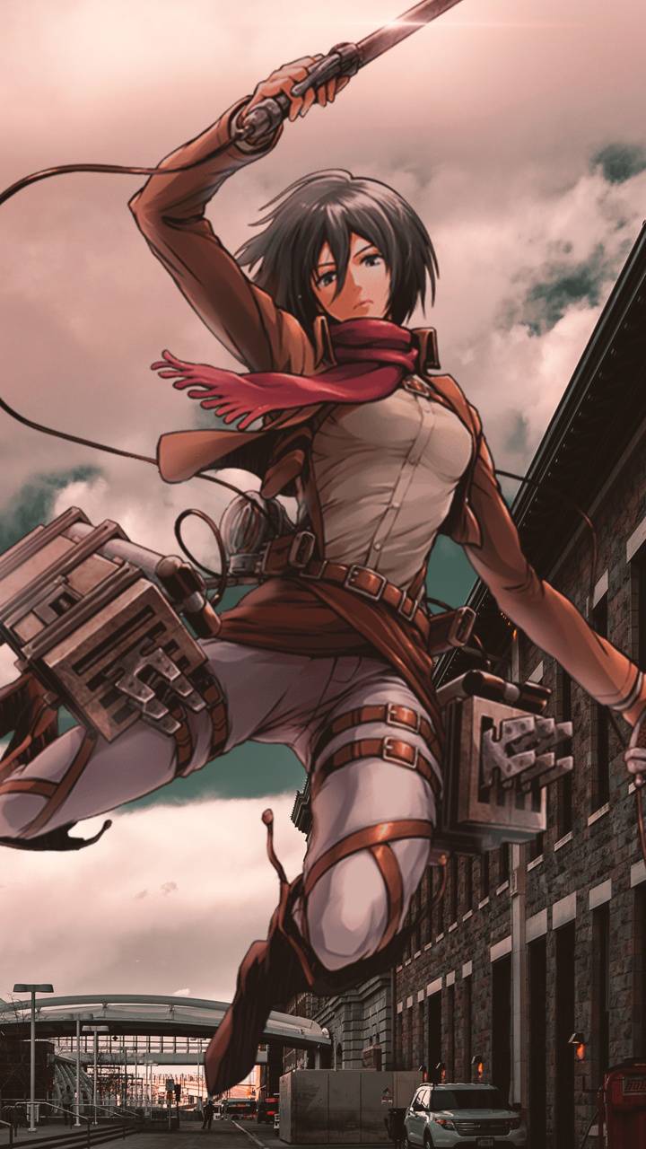 720x1280 Mikasa Ackerman wallpaper