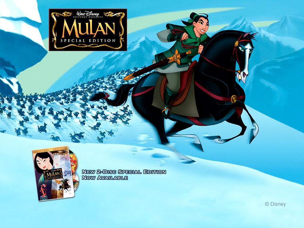 1024x768 Mulan Disney Wallpaper HD